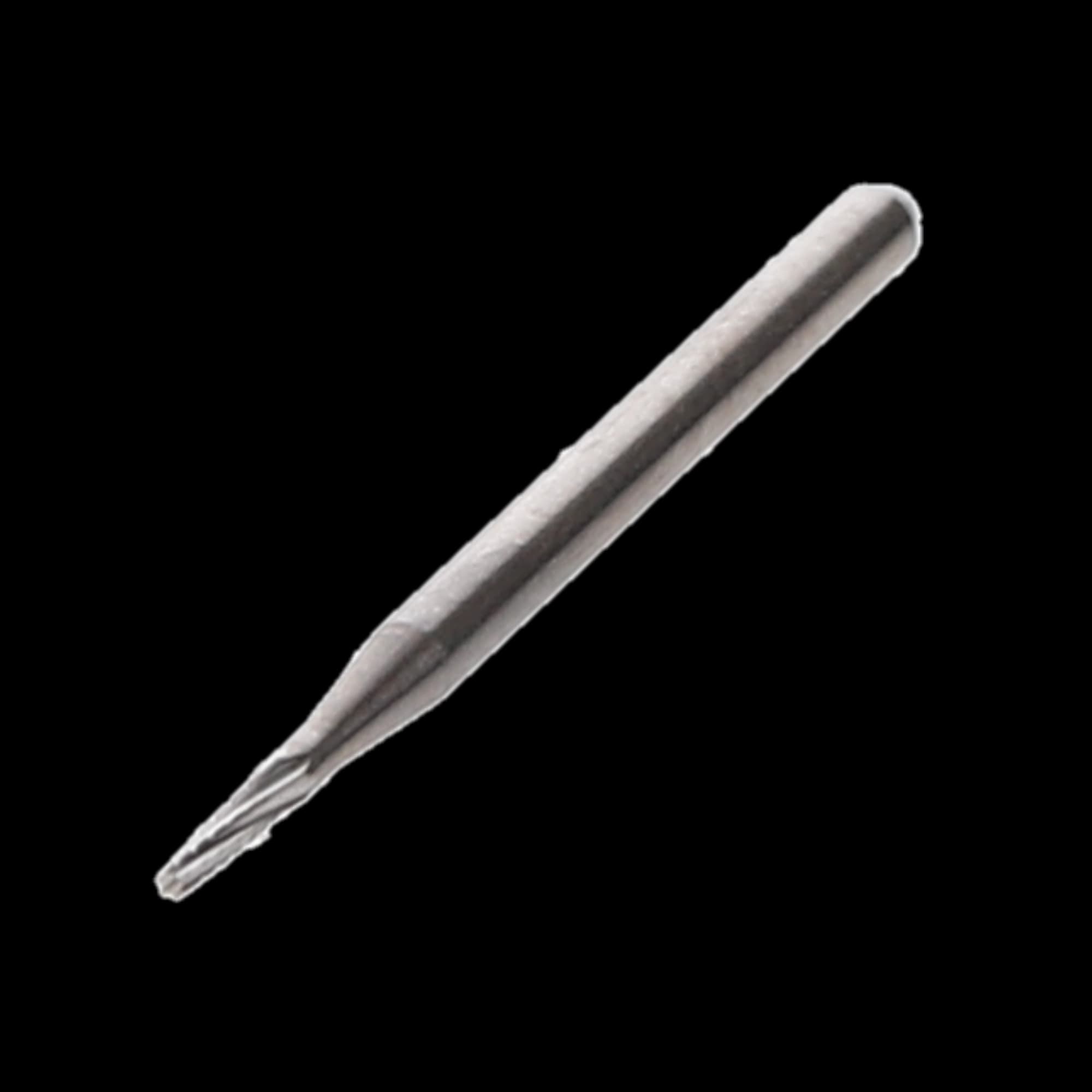 SS White Surgical Length Carbide Bur, #700 Flat End Taper Fissure Cross-Cut, FGSL Friction Grip, 1.0 mm, 5/Pk, 14070-5 thumbnail 2
