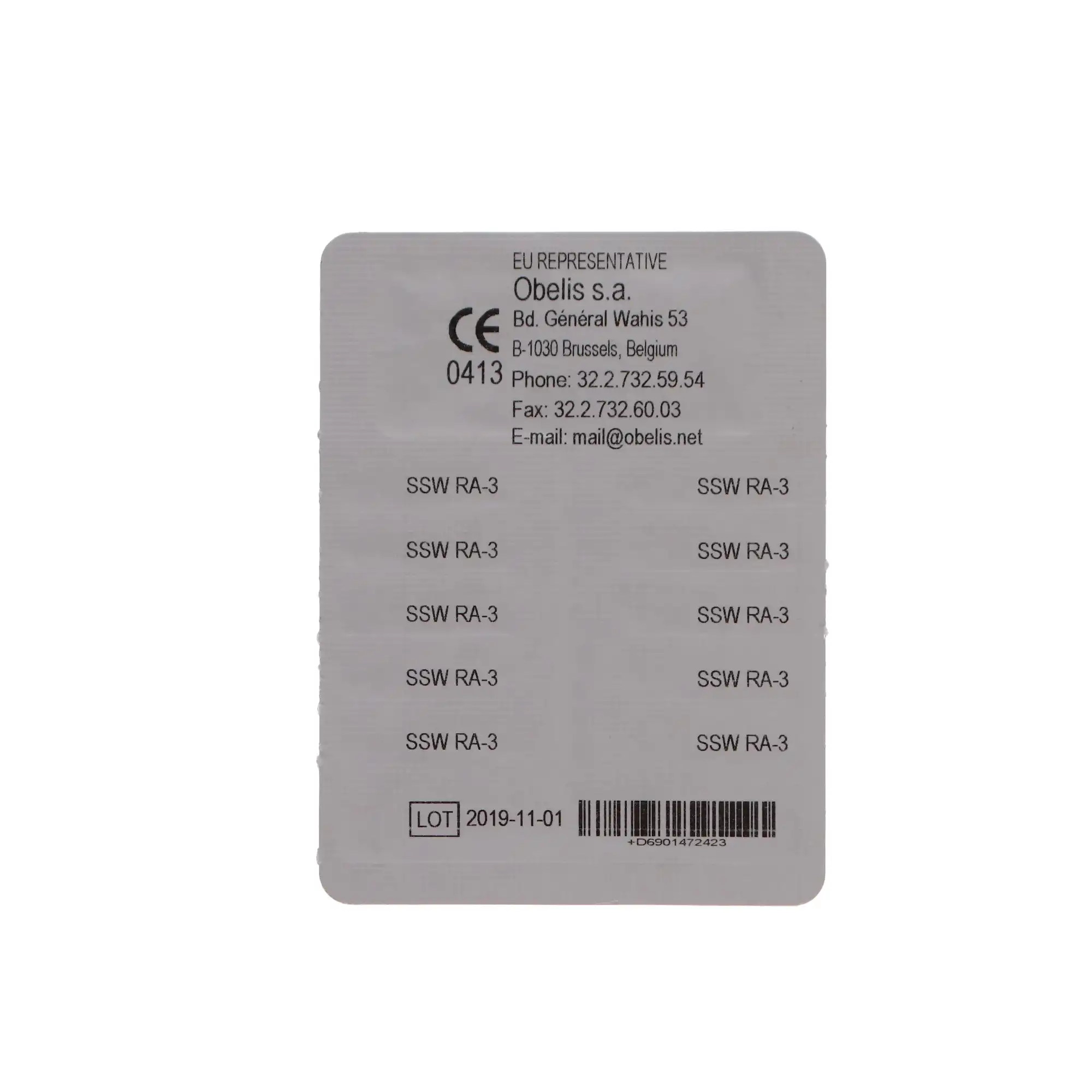 SS White Standard Operative Carbide Burs, RA (Right Angle) Latch, Round #3, 1.2 mm Head Diameter, 10/Pk, 14724 thumbnail 4
