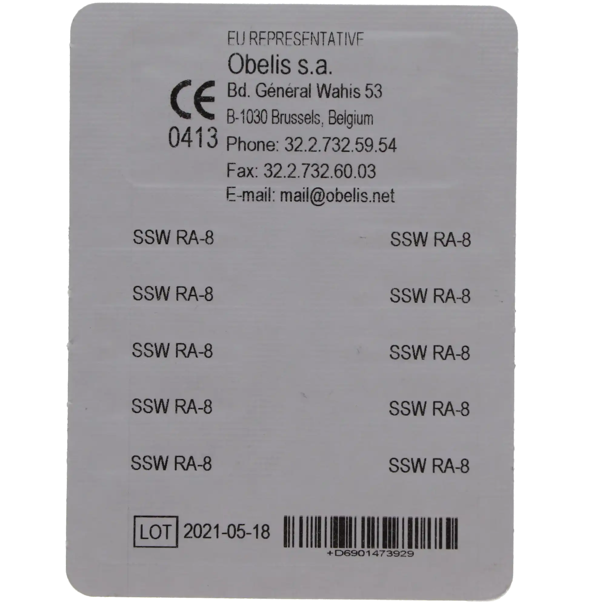 SS White Standard Operative Carbide Bur, RA (Right Angle Latch), Round #8, 2.3 mm Head Diameter, 1.7 mm Head Length, 10/Pk, 14739 thumbnail 4