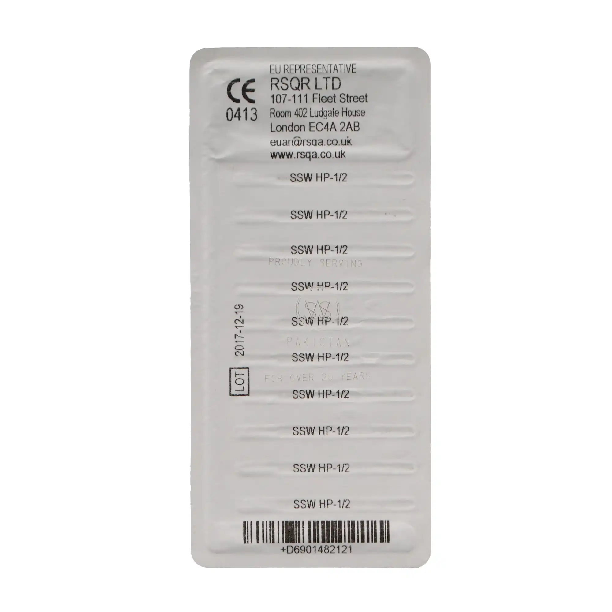 SS White Standard Operative Carbide Bur, HP, Round, #1/2, 10/Pk, 14821 thumbnail 4