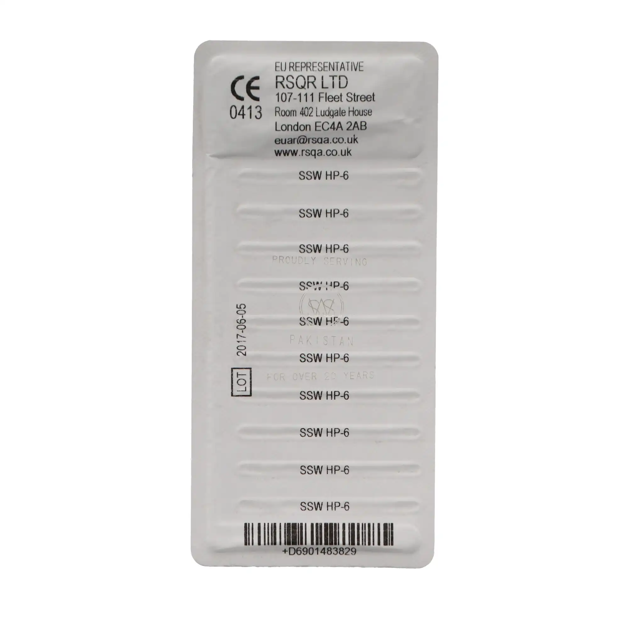SS White Standard Operative Carbide Bur, HP, Round, #6, 1.8 mm Head, 10/Pk, 14838 thumbnail 5