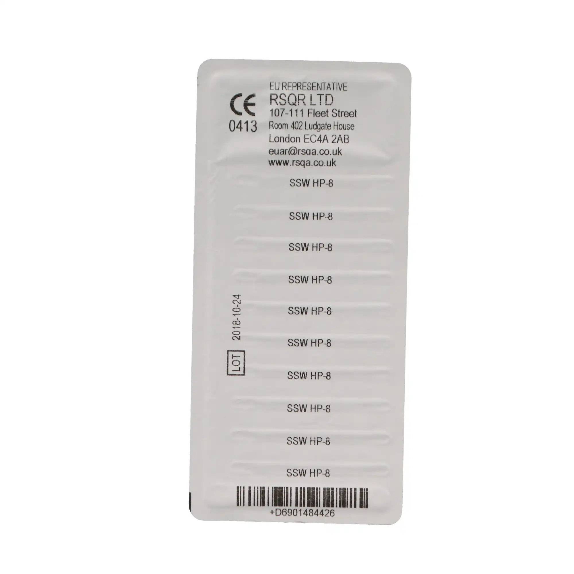 SS White Standard Operative Carbide Bur, HP, Round, #8, 10/Pk, 14844 thumbnail 6