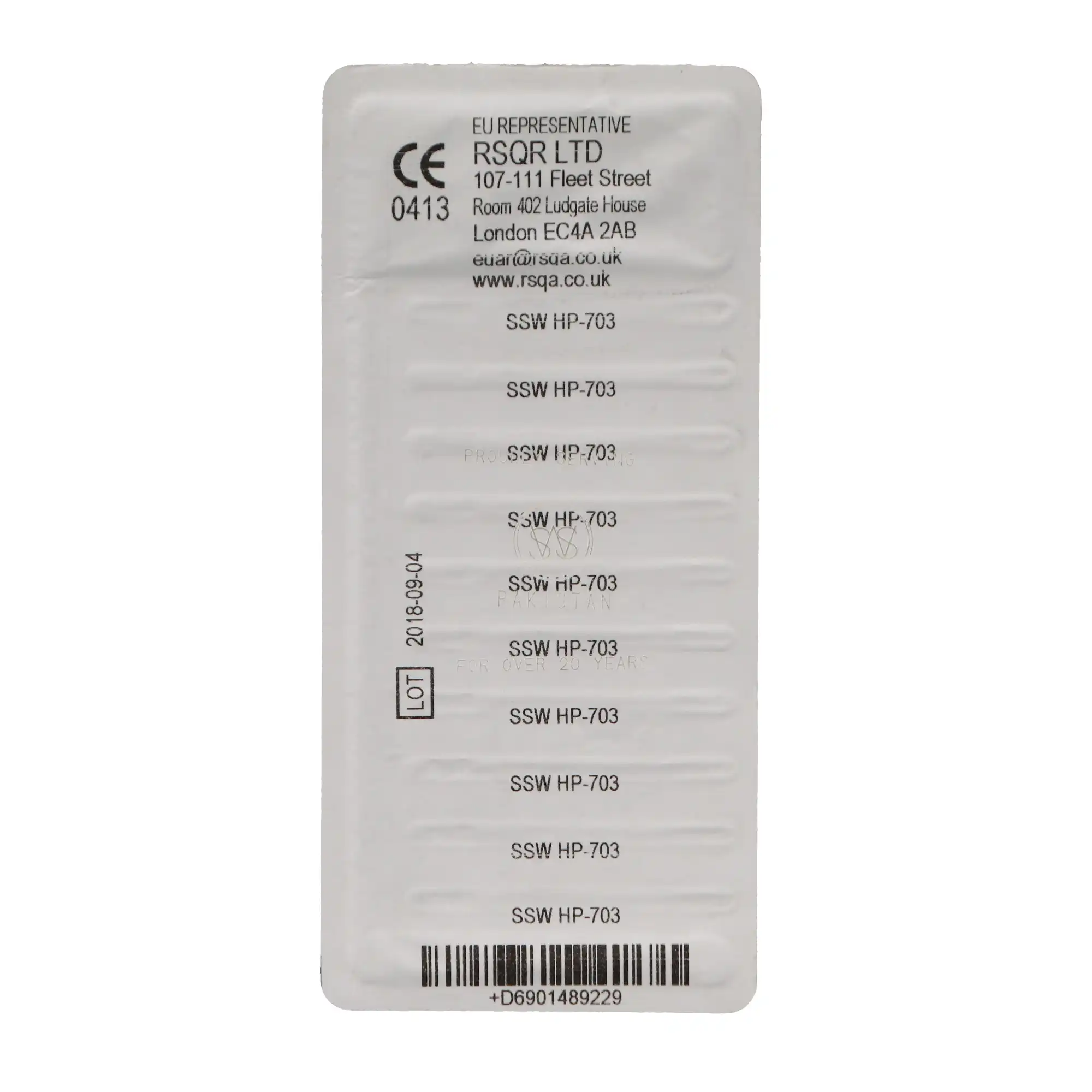 SS White Standard Operative Carbide Bur, HP, Tapered Fissure Flat End Cross Cut, #703, 10/Pk, 14892 thumbnail 5