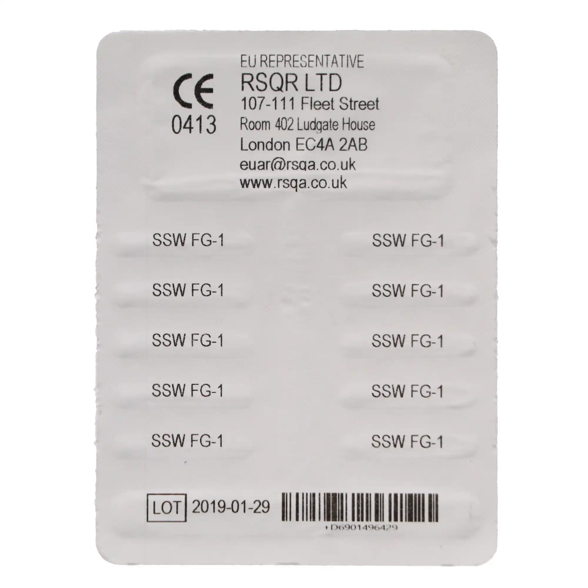 SS White Standard Operative Carbide Bur, FG, Round, #1, 0.8 mm Head Diameter, 10/Pk, 14964 thumbnail 4