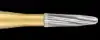SS White Trimming & Finishing Carbide Burs, 12-Blade, FG, Bullet, #7802, 5/Pk, 15802-5 thumbnail 2