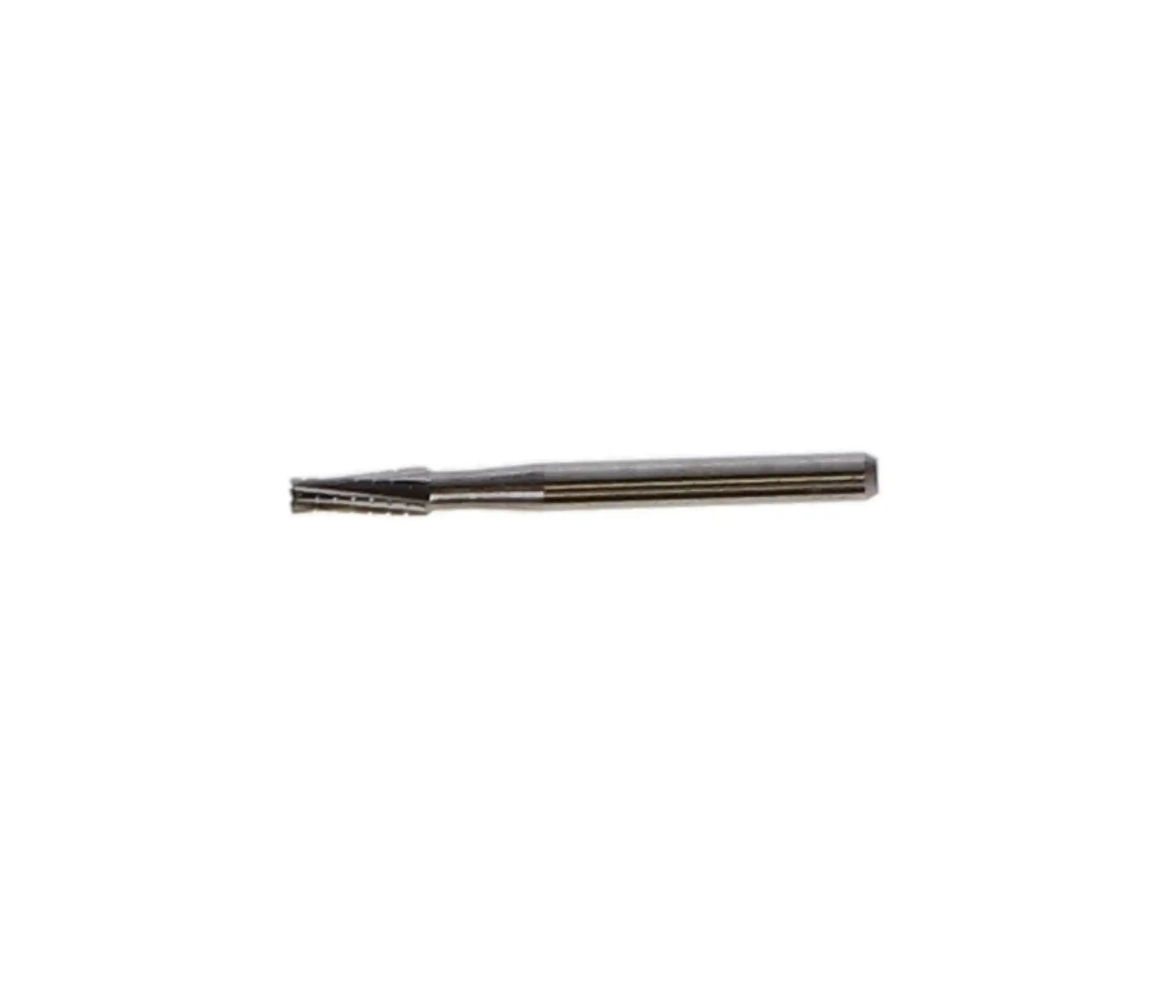 SS White Standard Operative Carbide Bur, FG, Taper Flat End Cross Cut, #702, 1.6 mm Head Diameter, 4.5 mm Head Length, 10/Pk, 17608 thumbnail 2