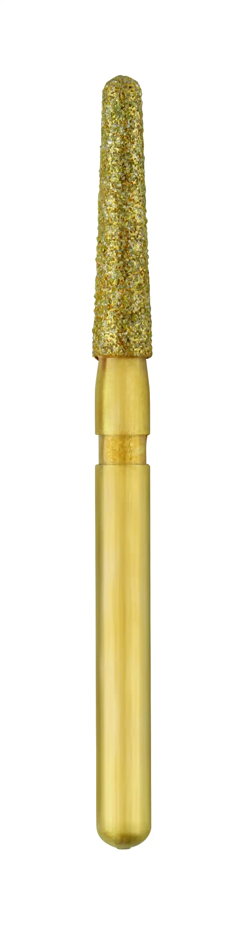 Great White Z Diamond Bur, FG, Round End Taper, #856-018, 1.8 mm, Medium Grit, 5/Pk thumbnail 2