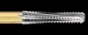 Great White Ultra Carbide Bur, FG, Round End Taper, #GWU 856-018, 1.8 mm Diameter, 8.0 mm Head Length, 5/Pkg, 18188-5 thumbnail 2