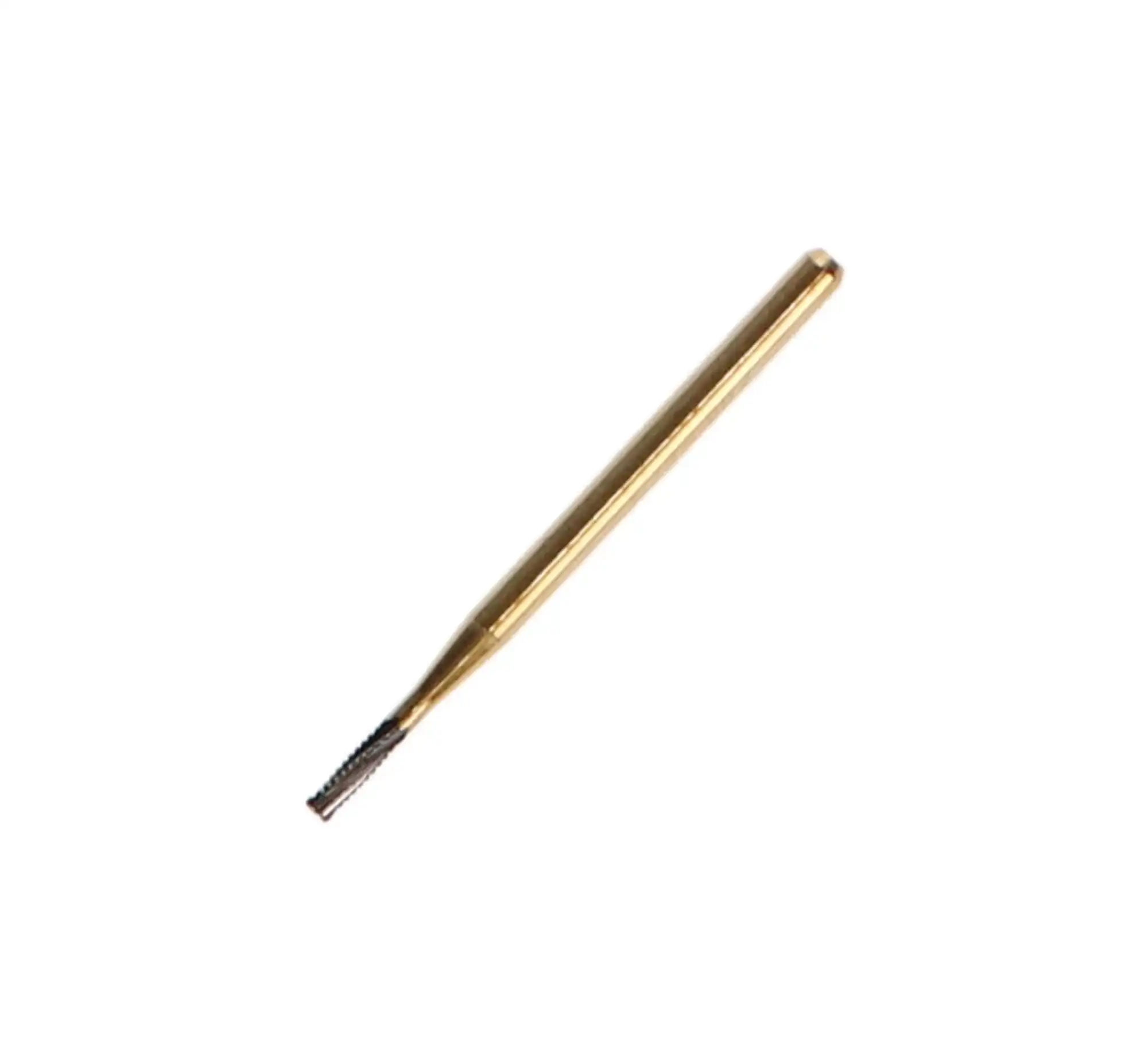 Great White Gold Series Carbide Bur, FG Surgical Length, Straight Cross Cut Fissure, #557, 5/Pk, GWSL557, 18220-5 thumbnail 2