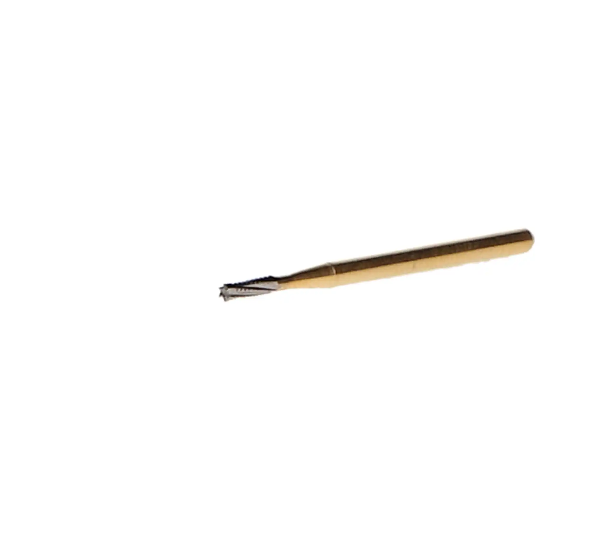 Great White Gold Series Carbide Bur, FG Surgical Length, Straight Cross Cut Fissure, #557, 5/Pk, GWSL557, 18220-5 thumbnail 3