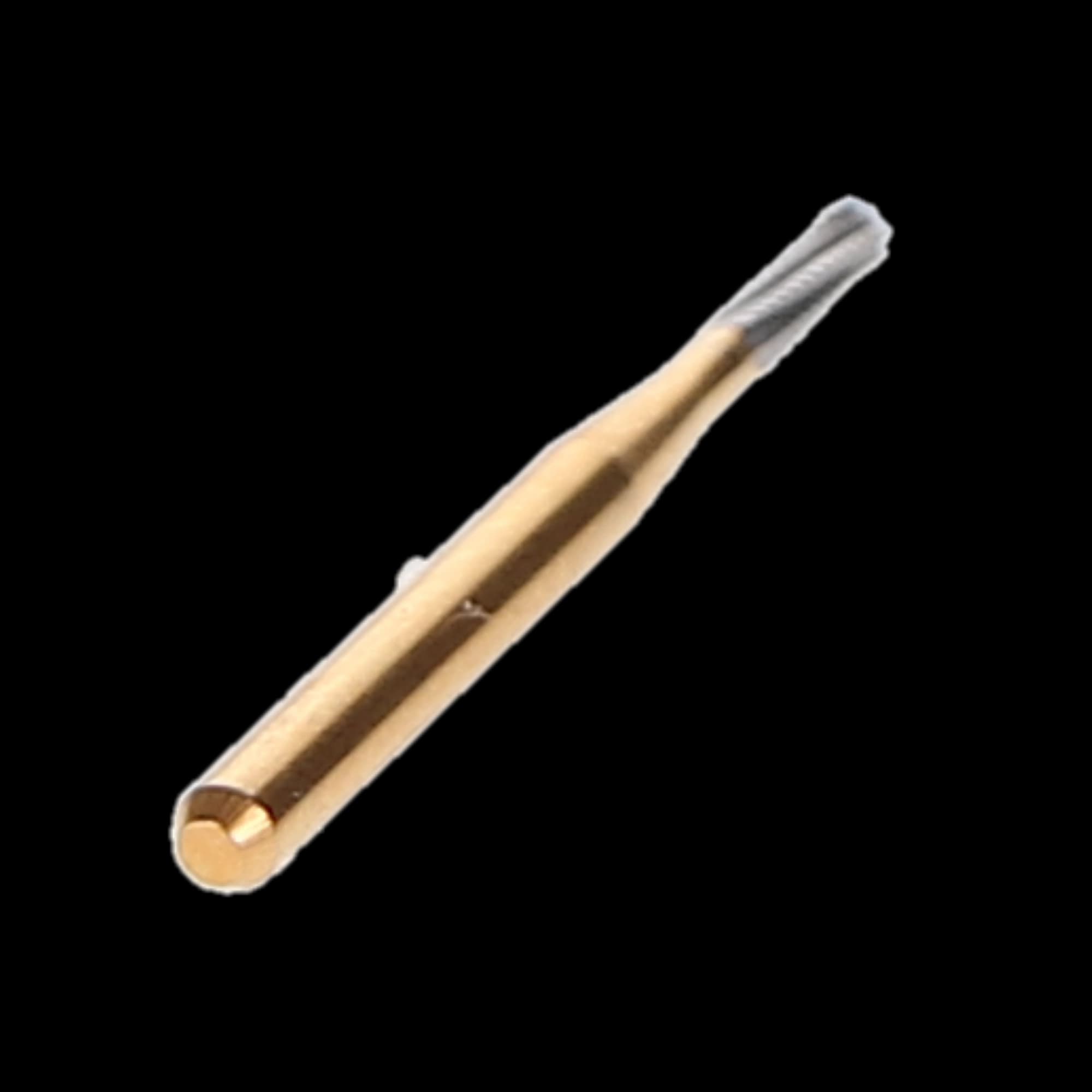 Great White Gold Series Carbide Burs, FG, Straight Cross Cut Fissure, #GW1557, 10/Pk, 18221 thumbnail 4