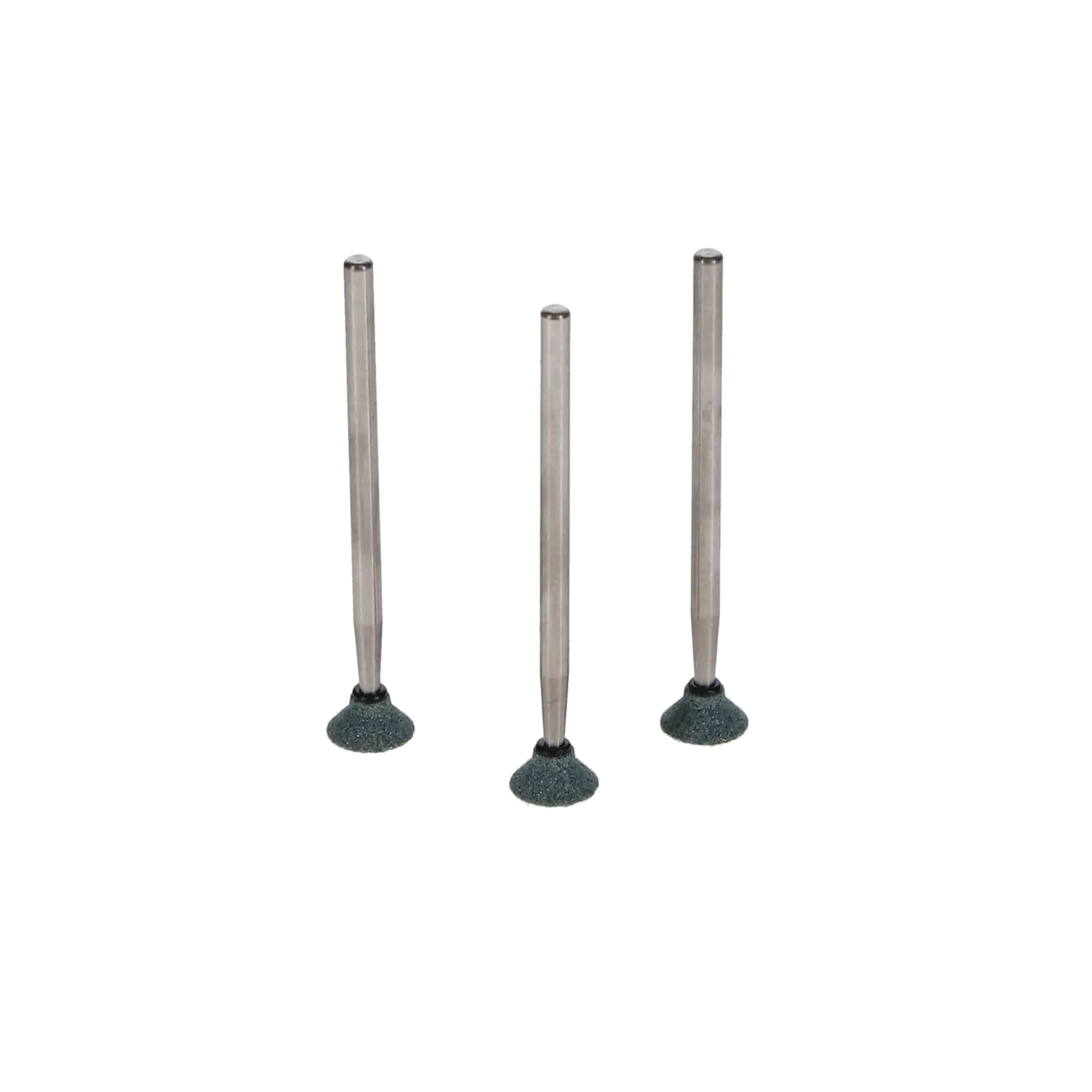 Dura-Green Silicon Carbide Finishing Stones, HP, Inverted Cone IC5, ISO #070, Green, 12/Pk, 0018 thumbnail 6