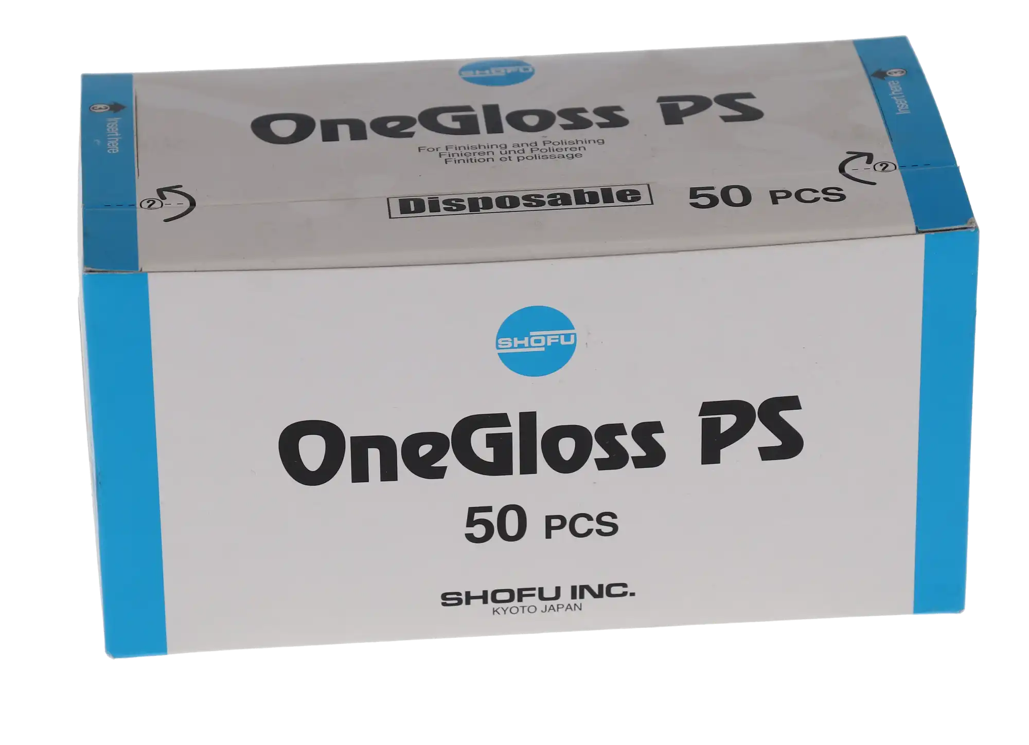 OneGloss PS Assorted Finishing & Polishing Kit, Plastic Shank, 15 Cups, 15 IC, 20 Midi-Points, 50/Pk, 0175 thumbnail 8