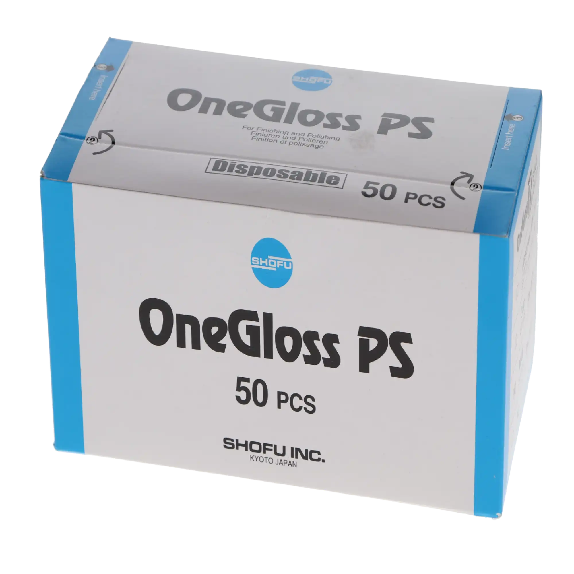 OneGloss PS Aluminum Oxide Composite Finishing & Polishing Midi-Point, CA (RA) Plastic Shank, Refill, 50/Box, 0177 thumbnail 10