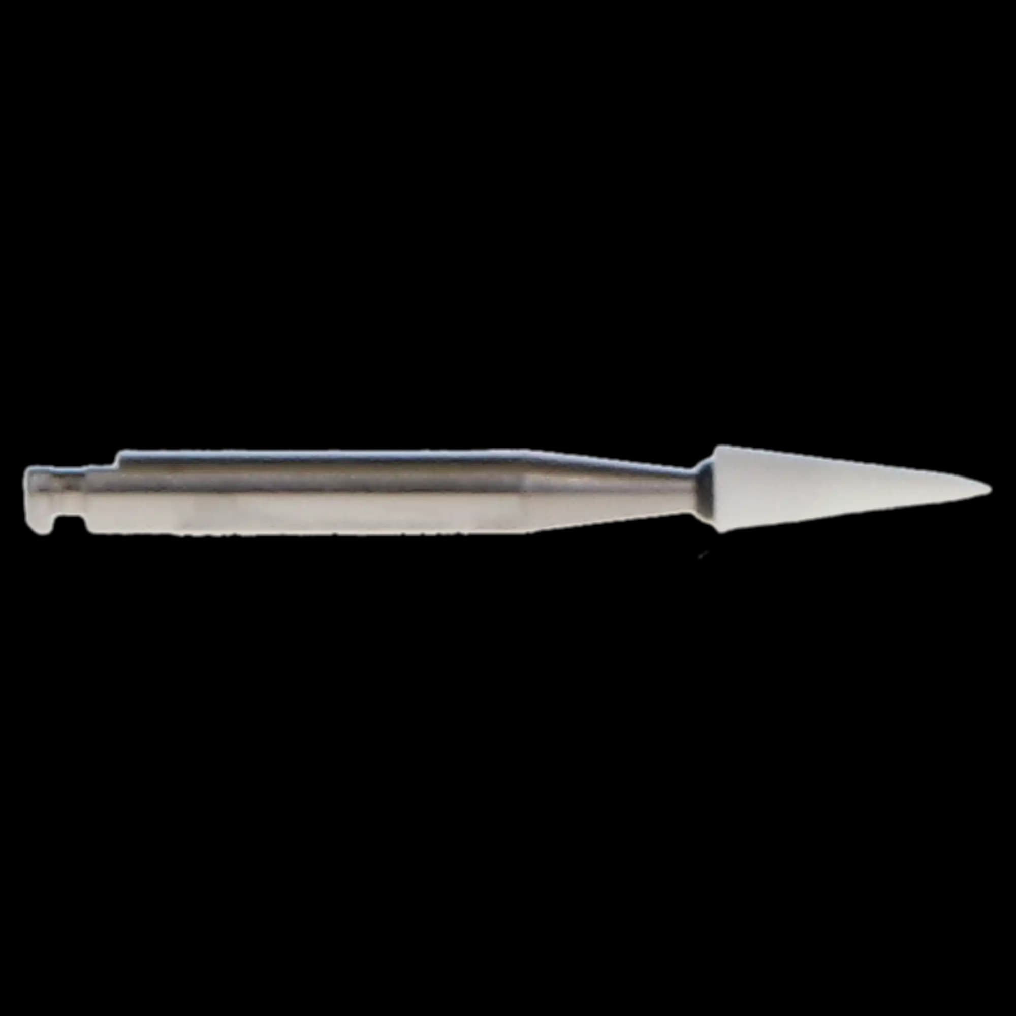 Dura-White Stones, CN1 Pointed Cone, CA (Contra Angle), White, 12/Pk, 0221 thumbnail 11