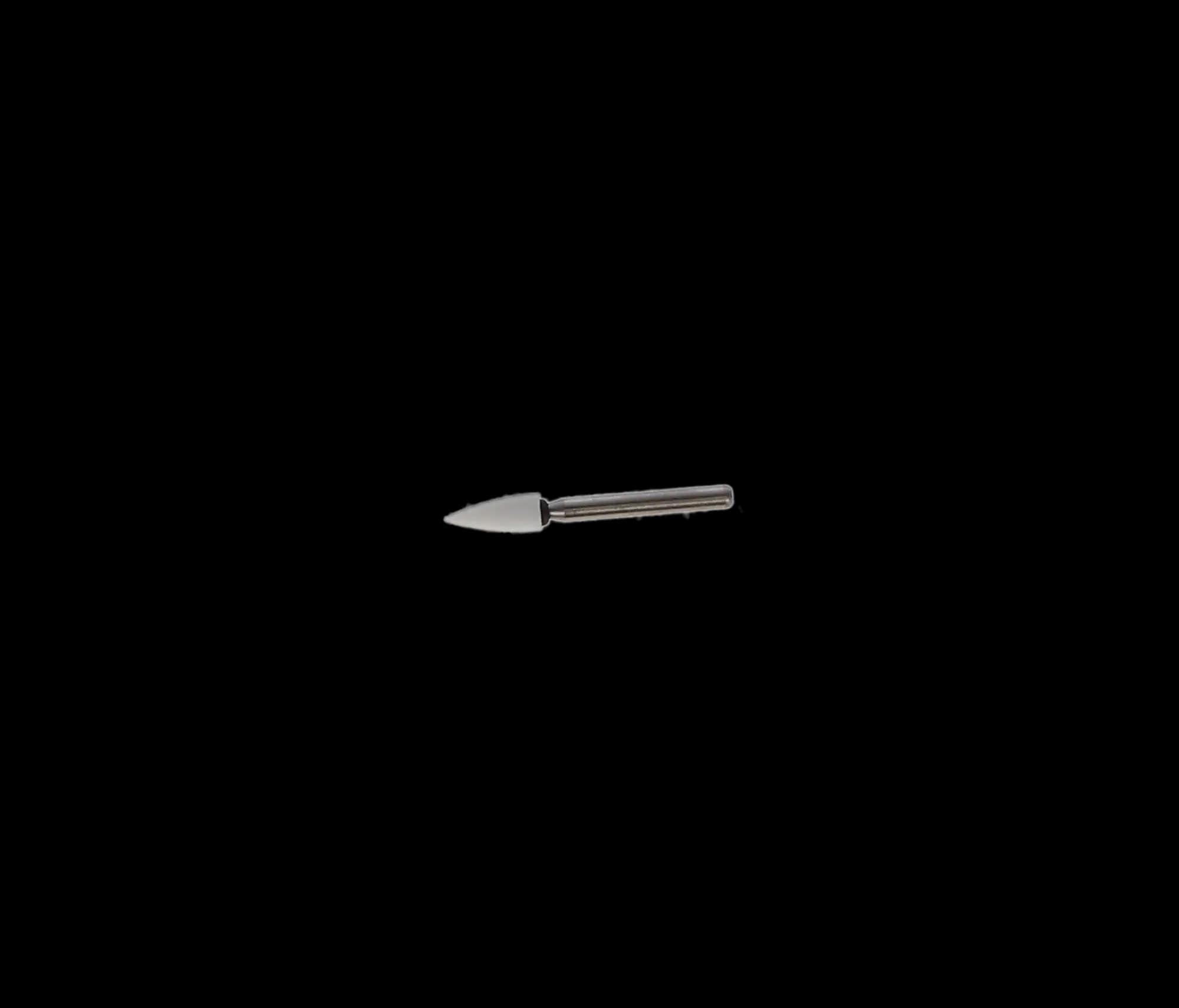 Shofu Dura-White Stones, FG, Flame FL2, #025, White, 12/Pk, 0244 thumbnail 10