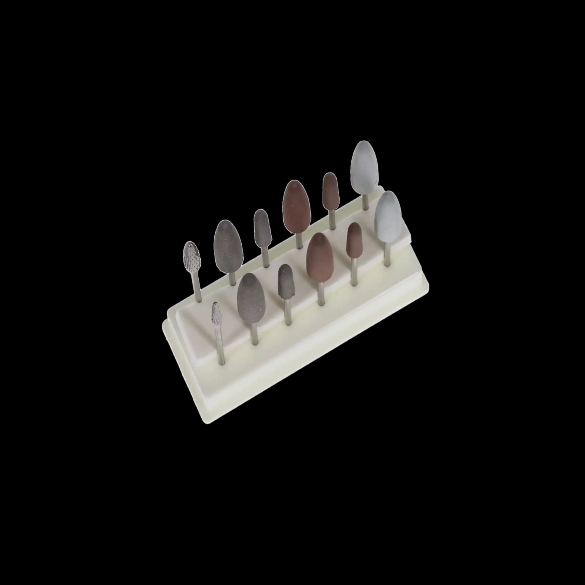 Shofu Acrylic Adjusting and Polishing Classic Plastic HP Kit, Assorted, 1/Pk, 0321 thumbnail 2