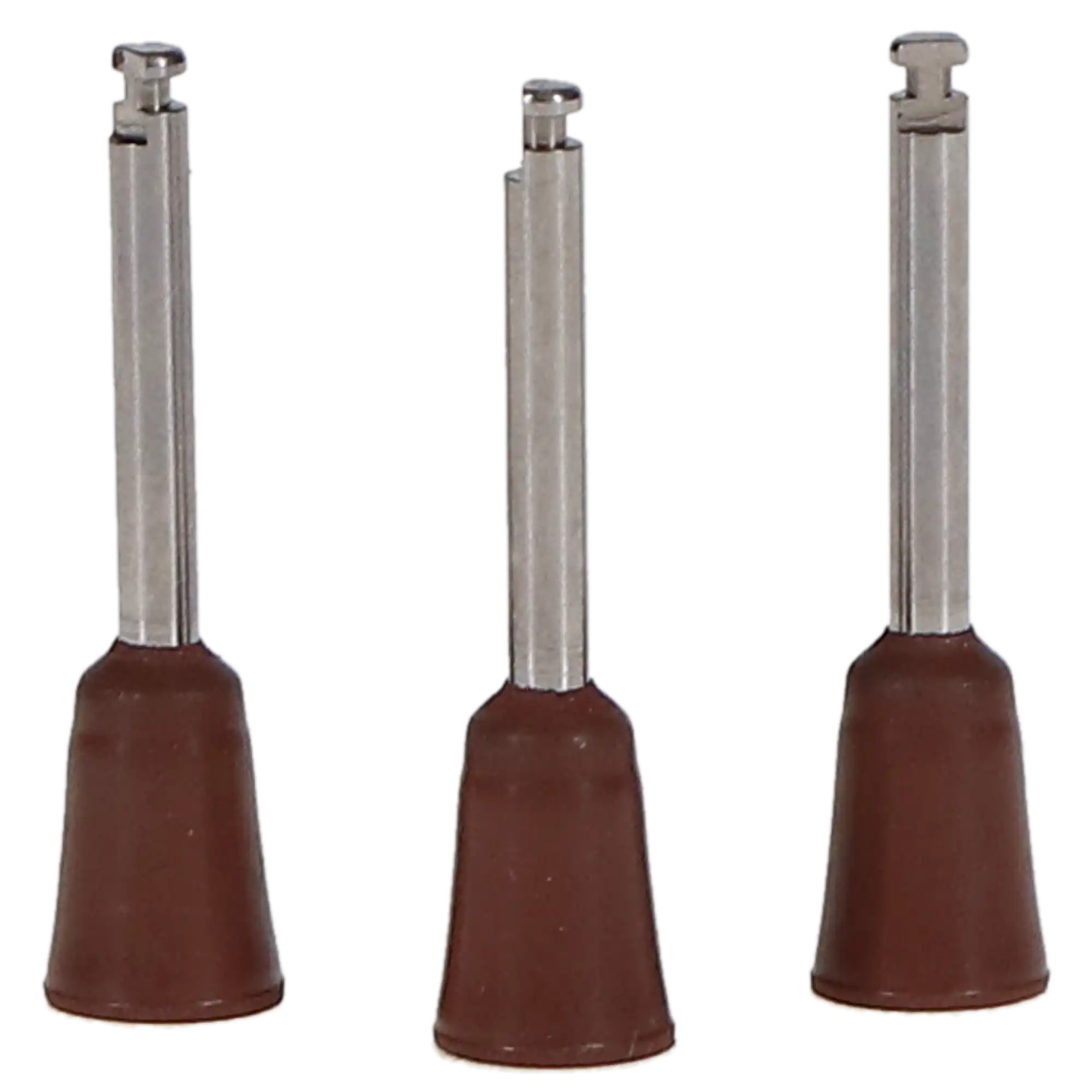 Shofu Brownie Silicone Polishers, Cup, CA (Latch) Shank, #0401, Brown, 12/Pk thumbnail 4