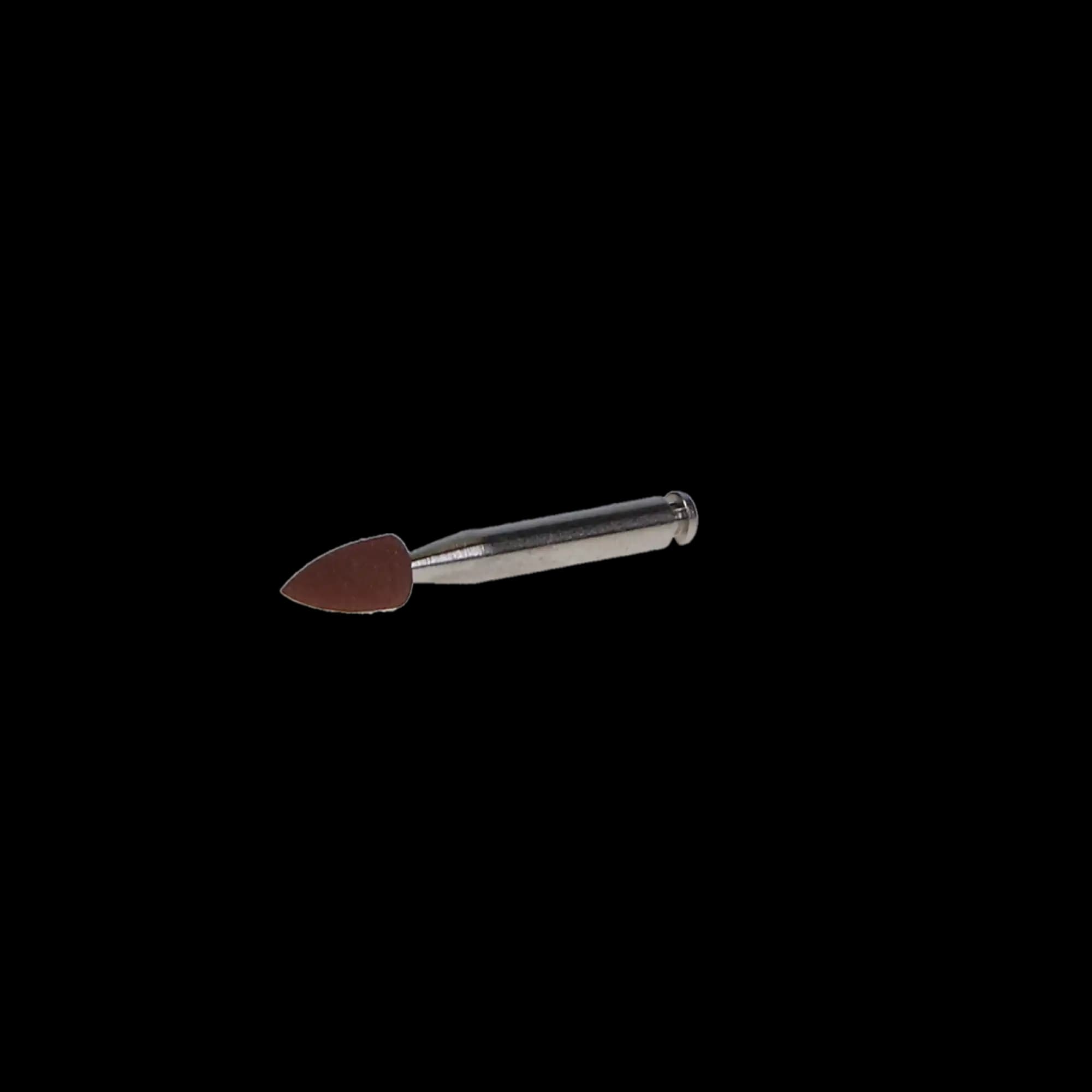 Shofu Brownie Silicone Pre-Polishing Mini-Point, CA (Latch) Shank, ISO #030, Brown, 12/Pk, 0403 thumbnail 4