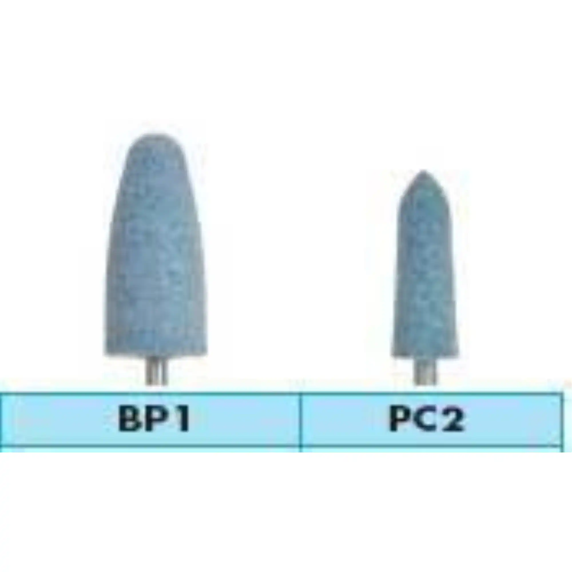 AcryPoint Lab Polishers, HP, Pointed Cylinder, # PC2, 5 mm, Coarse, Dark Grey, 12/Pk, 0423 thumbnail 2