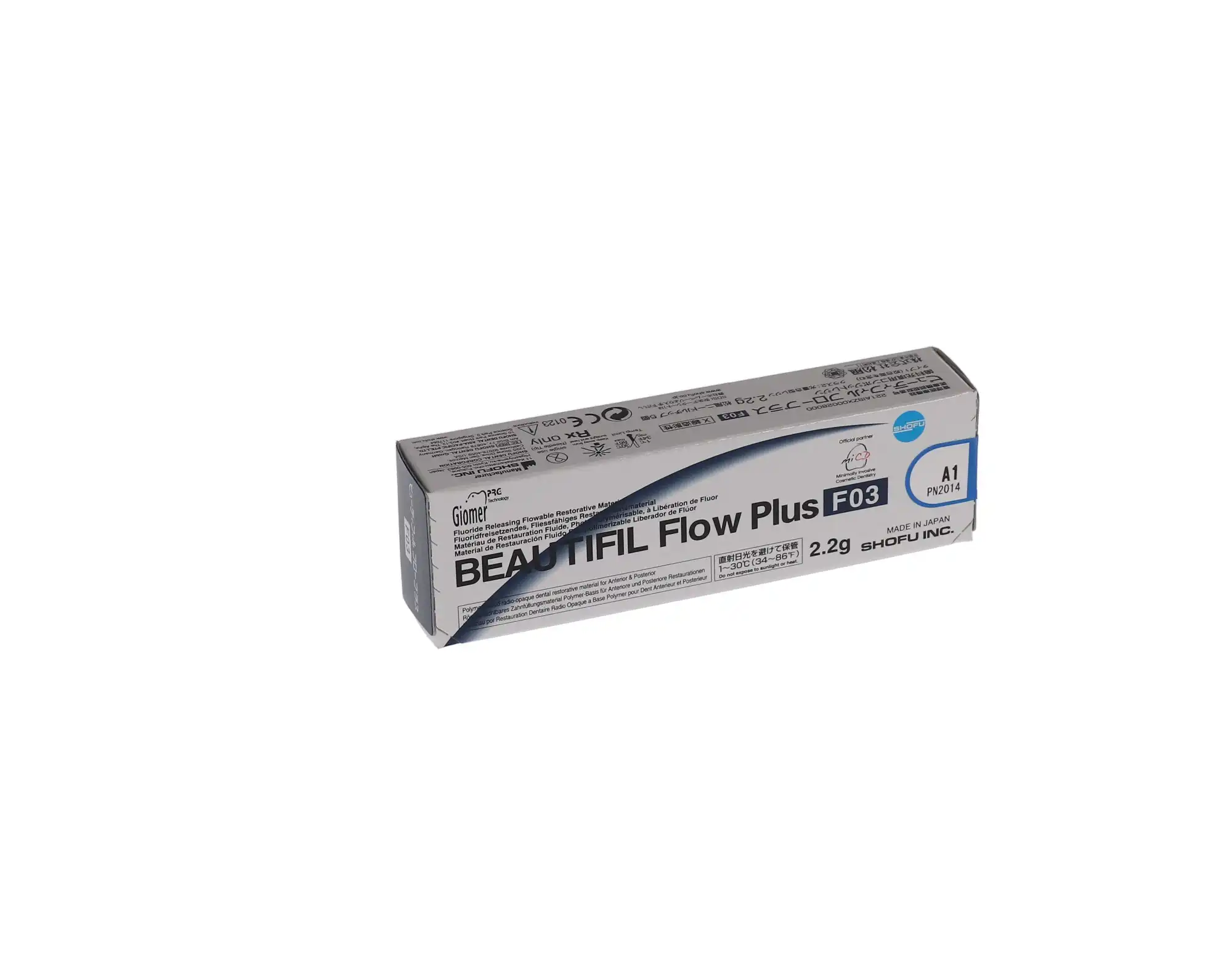 Beautifil Flow Plus F03 Low Flow Hybrid Composite, Light-Cure, Shade A1, 2.2 g Syringe, 1/Pk, 2014 thumbnail 3