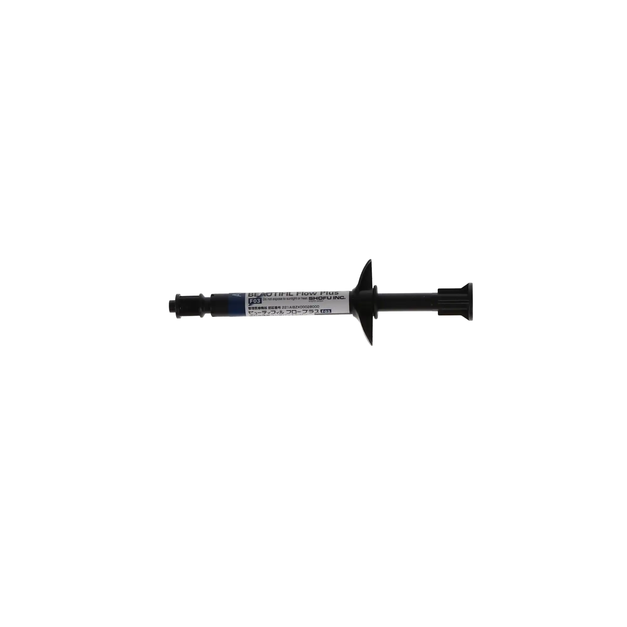 Beautifil Flow Plus F03 Low Flow Hybrid Composite, Light-Cure, Shade A1, 2.2 g Syringe, 1/Pk, 2014 thumbnail 6