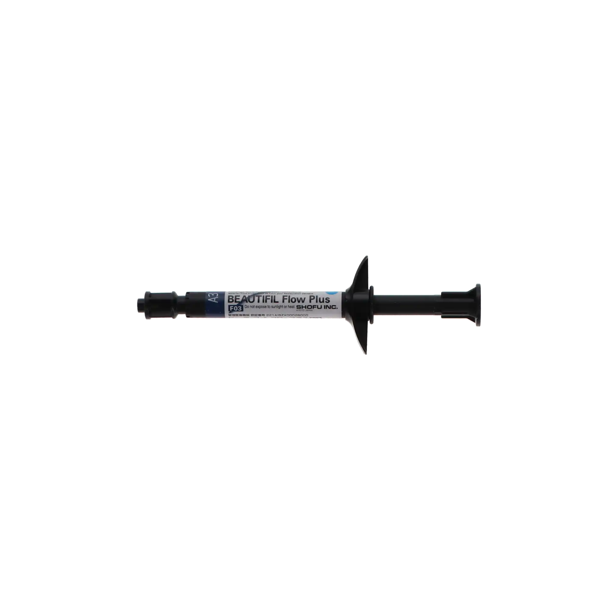 Beautifil Flow Plus F03 Low Flow Hybrid Composite, Light-Cure, A3, 2.2 g Syringe Refill, 1/Pk, 2016 thumbnail 11