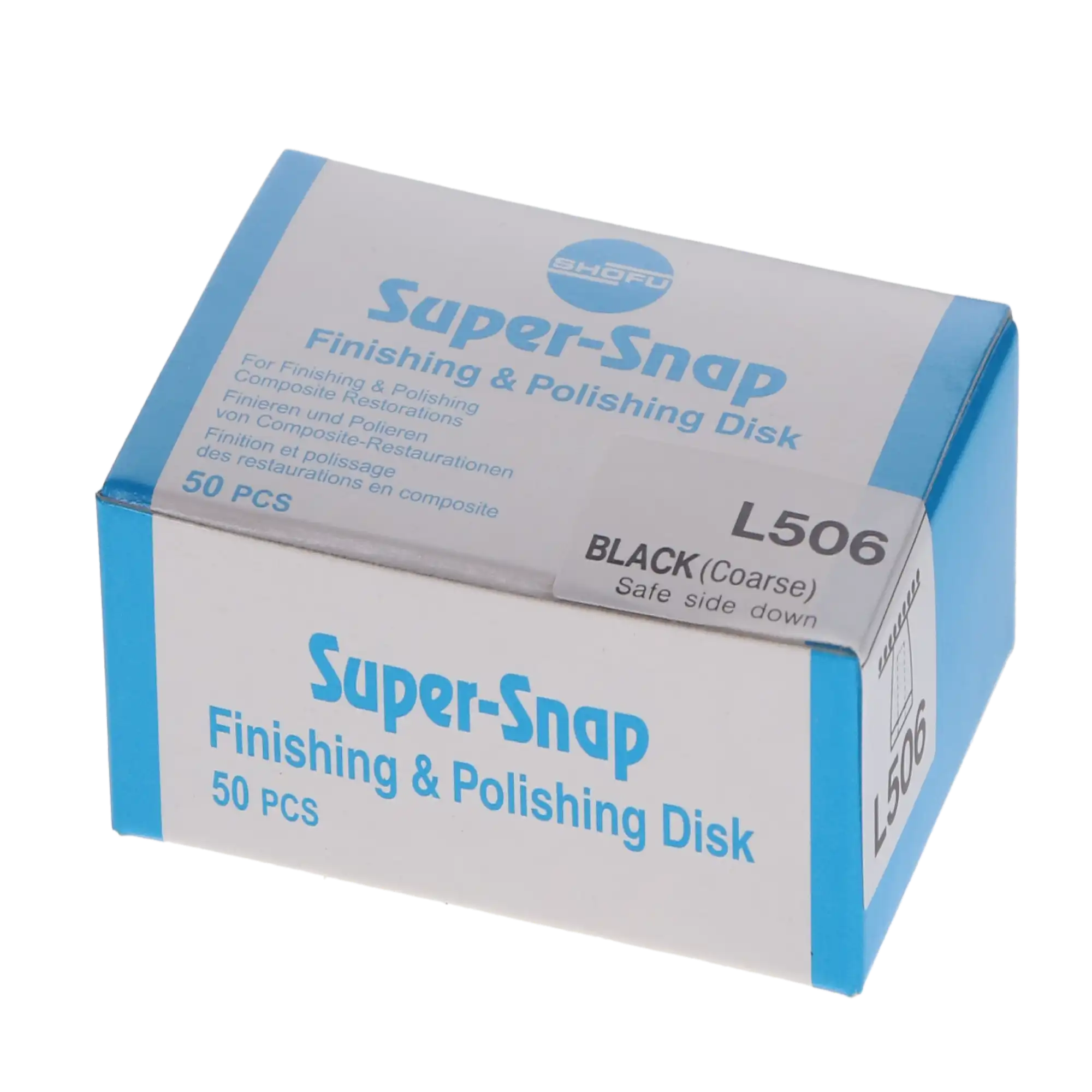 Super-Snap Contouring Replacement Disks, Coarse, Black, Safe Side Down, Standard, 50/Pk, L506 thumbnail 10