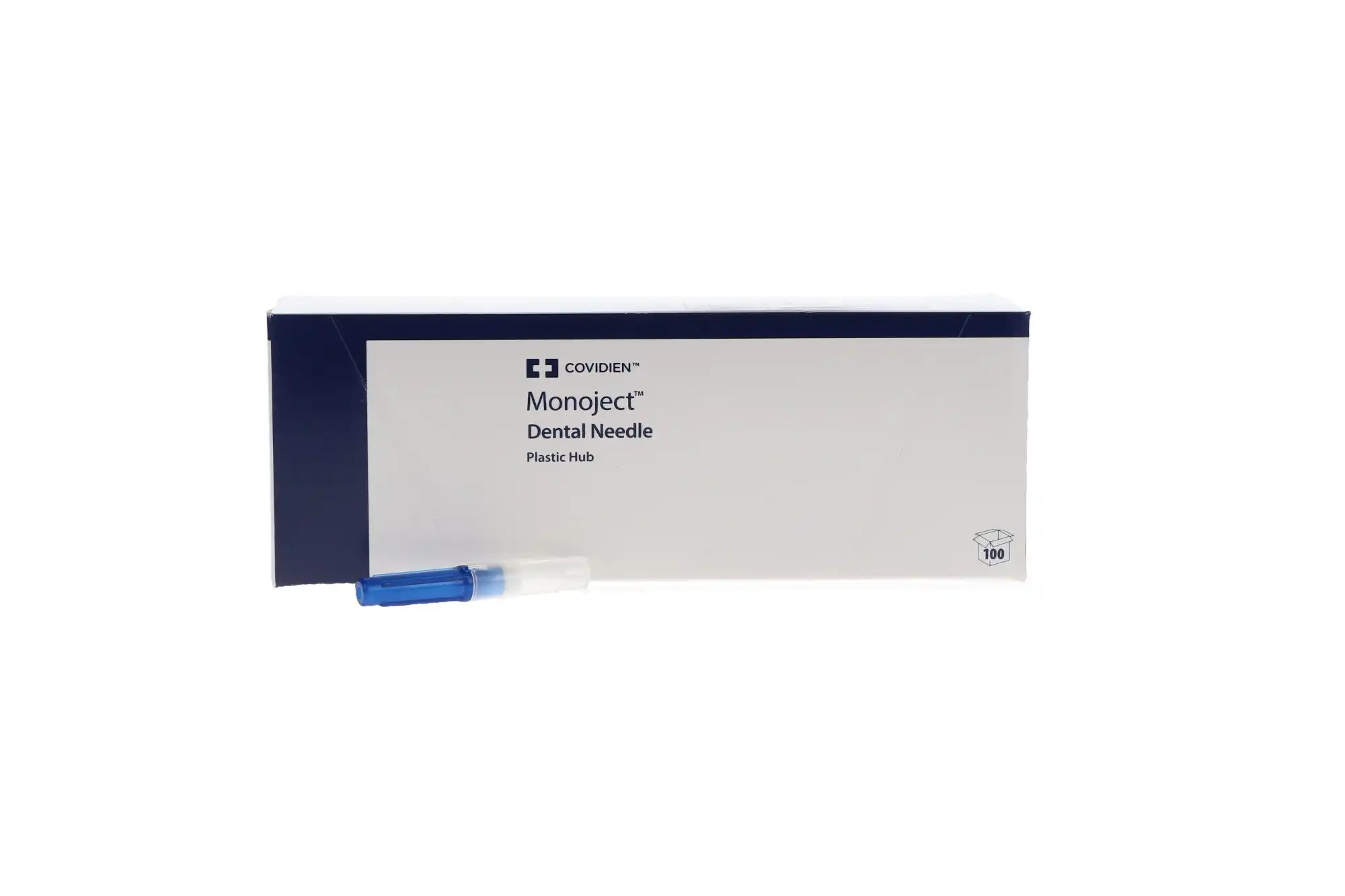 Monoject #400 Dental Anesthetic Needles, Plastic Hub, 30 Gauge, Short (3/4 in / 21 mm), Blue, 100/Box, 8881400074 thumbnail 8