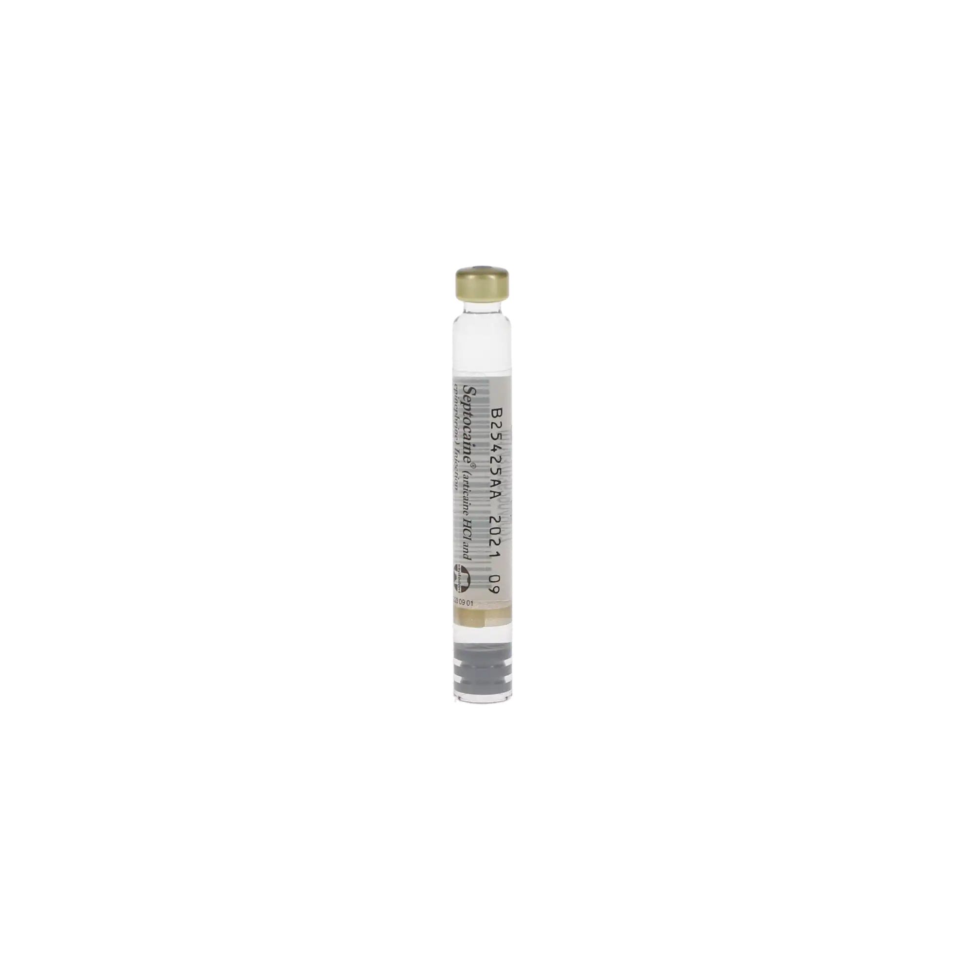 Septocaine® Articaine HCl 4% with Epinephrine 1:100,000, Gold Box, 1.7 mL Cartridges, 50/Box, 01A1400 thumbnail 12