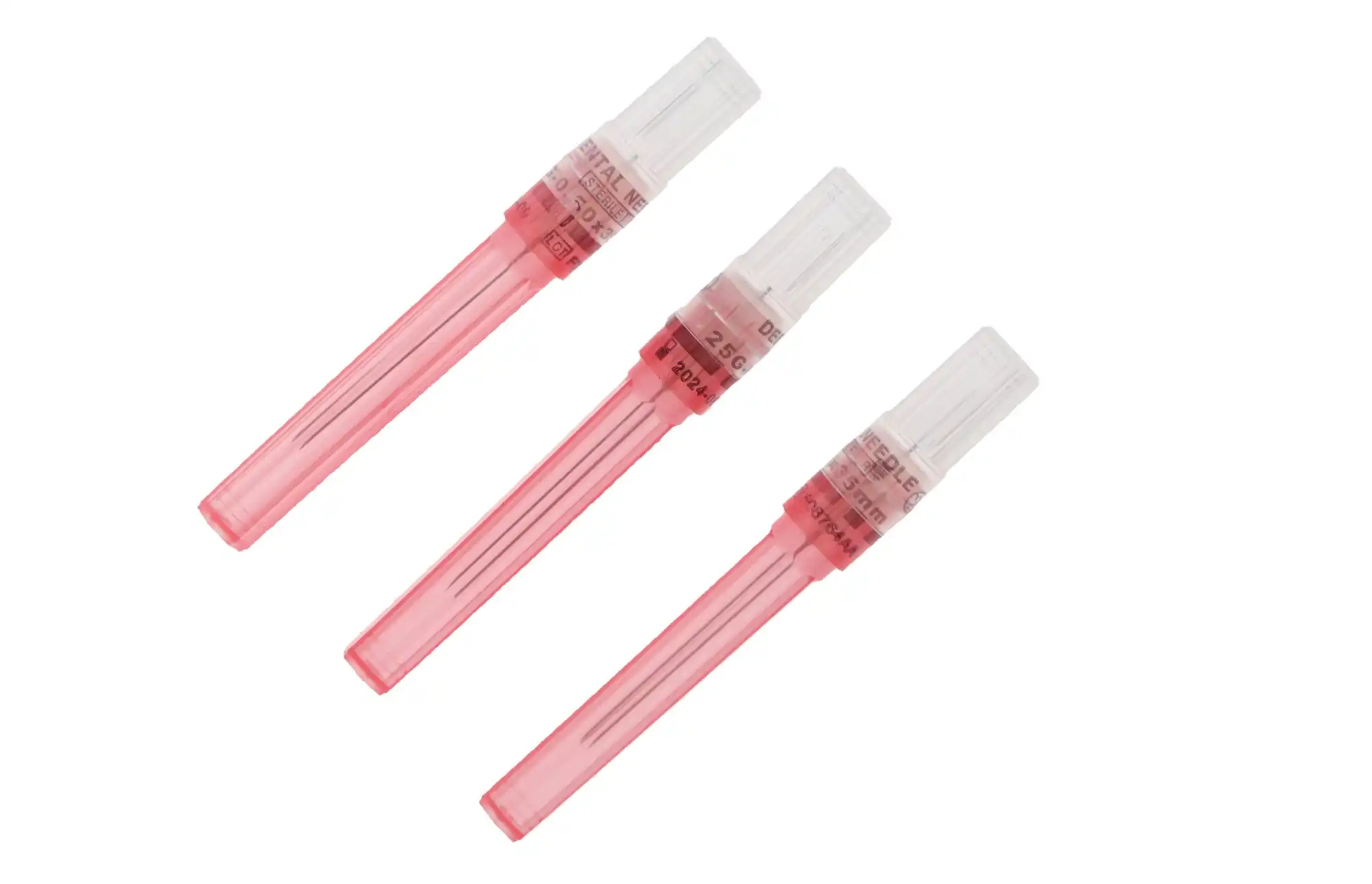 Septoject Dental Hypodermic Needles, 25 Gauge Long (35mm), Red, Plastic Hub, 100/Box, 01-N1252 thumbnail 10