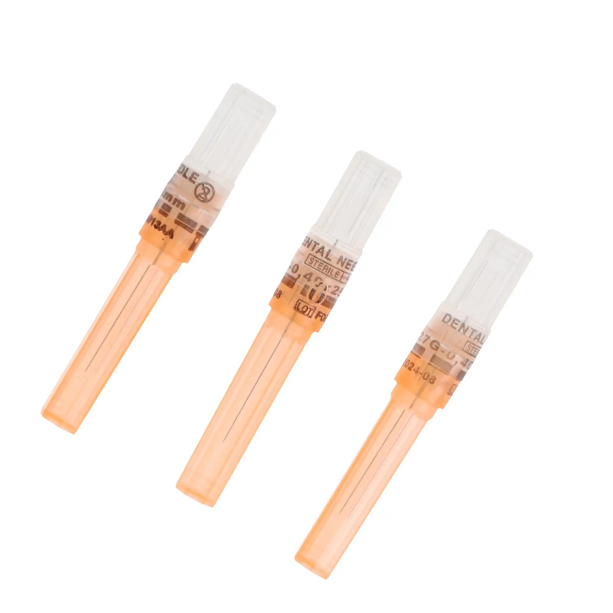 Septoject Dental Hypodermic Needles, Plastic Hub, 27 Gauge, Short, Orange, 100/Pk, N1271, 01N1271 thumbnail 9