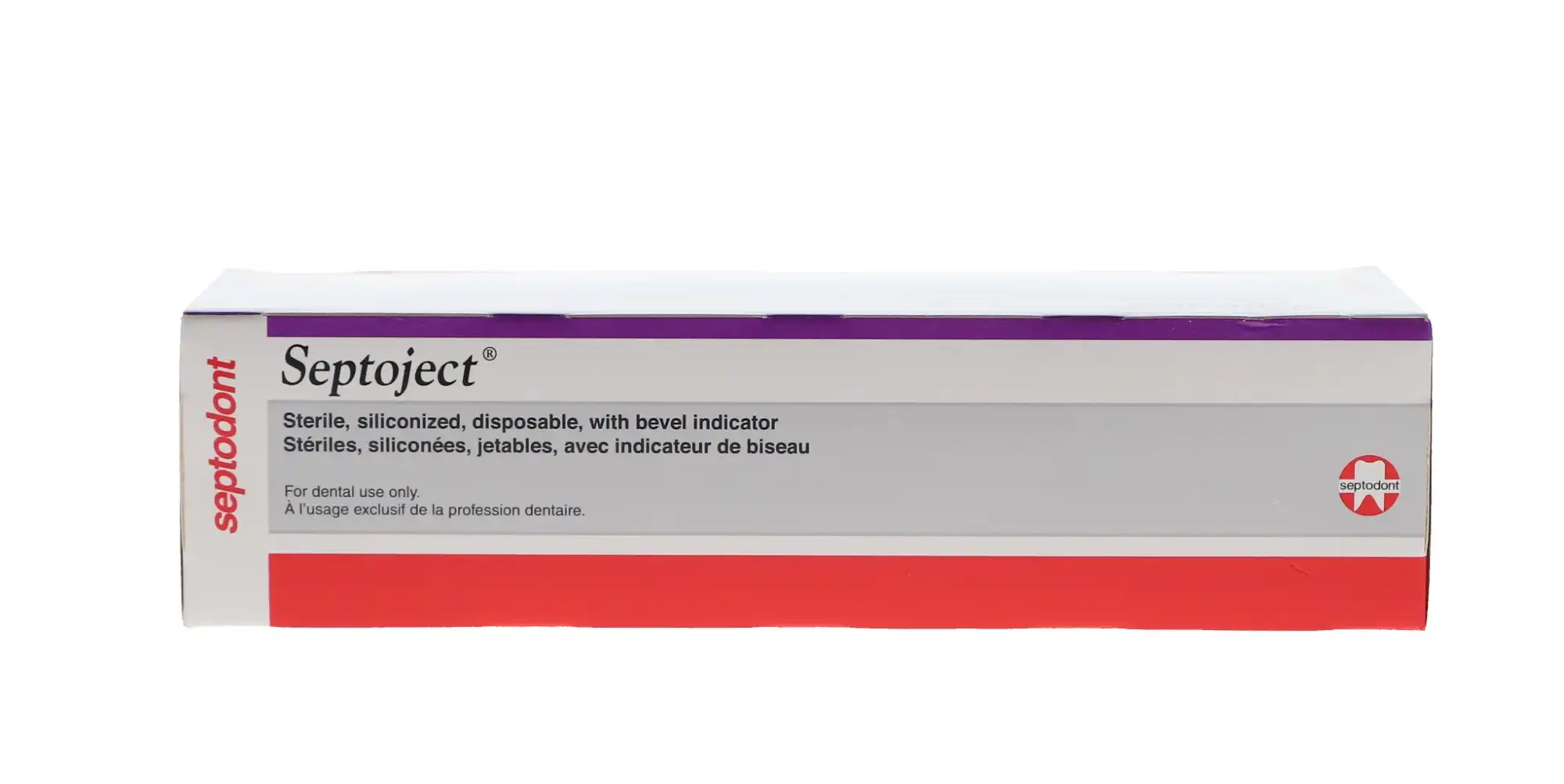 Septoject Dental Hypodermic Needles, Plastic Hub, 30 Gauge, Extra Short (10mm), Purple, 100/Pk, 01N1300 thumbnail 12