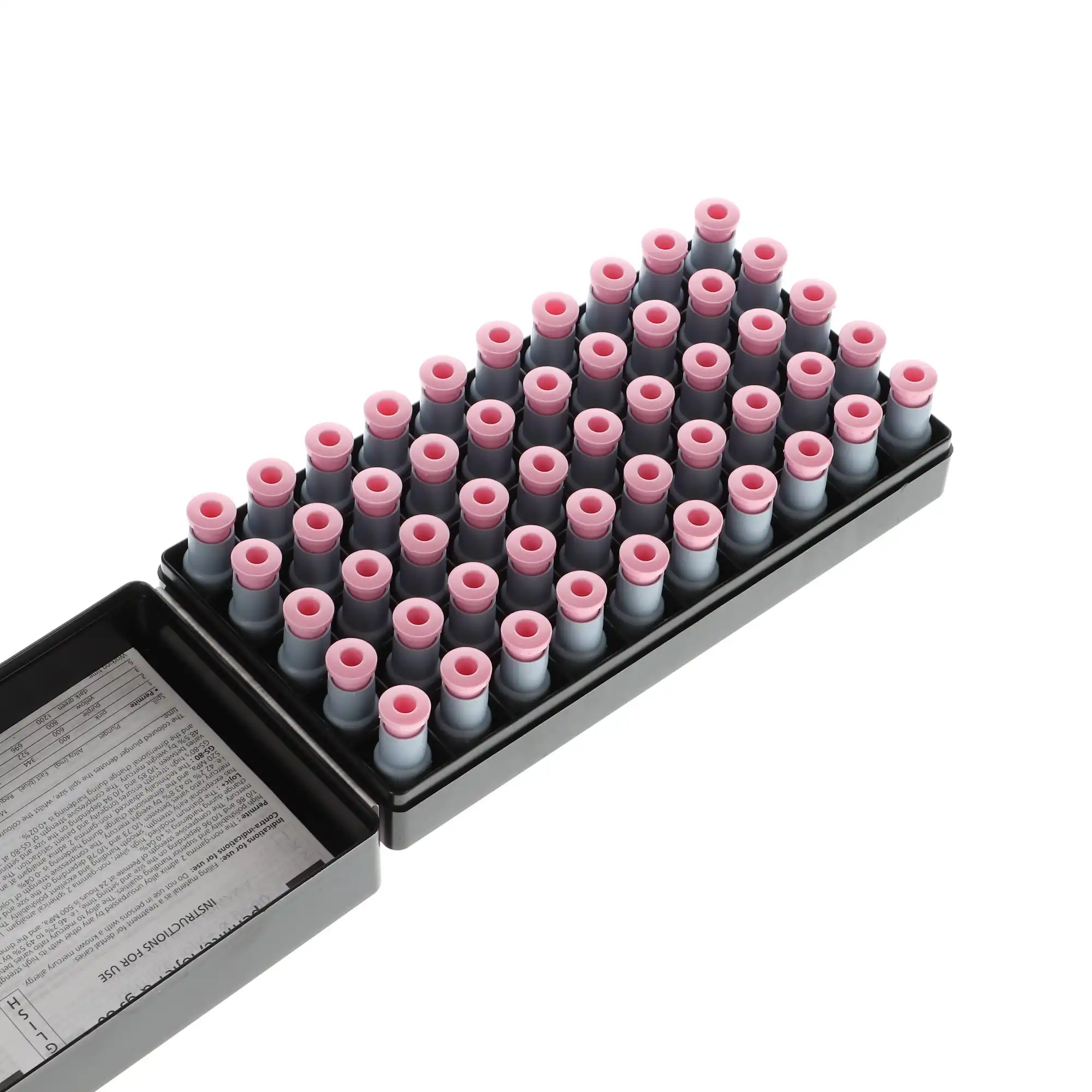 Permite Dispersed Phase Amalgam Capsules, 1 Spill, Fast Set, 400 mg, Pink, 50/Pk, 4001202 thumbnail 3