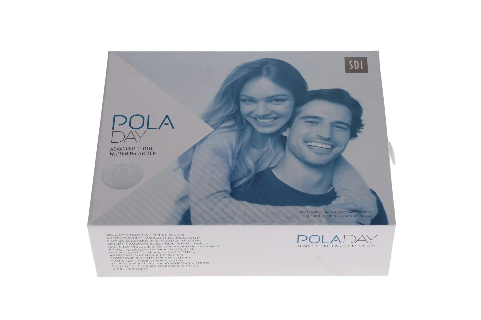 Pola Day Tooth Whitening System, 7.5% Hydrogen Peroxide, Spearmint, 1.3 g Syringe Kit, 10/Pk, 7700103 thumbnail 5