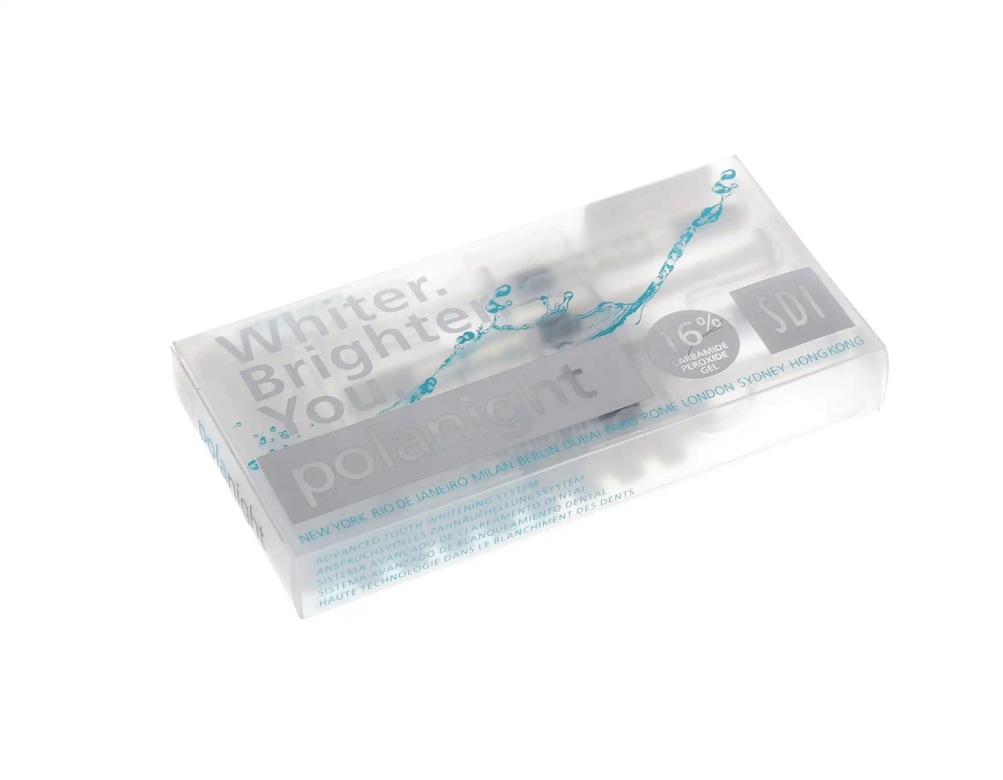 Pola Night Tooth Whitening System, 16% Carbamide Peroxide, Mini Kit, 1.3 g Syringes, Spearmint, 4/Pk, 7700108 thumbnail 6