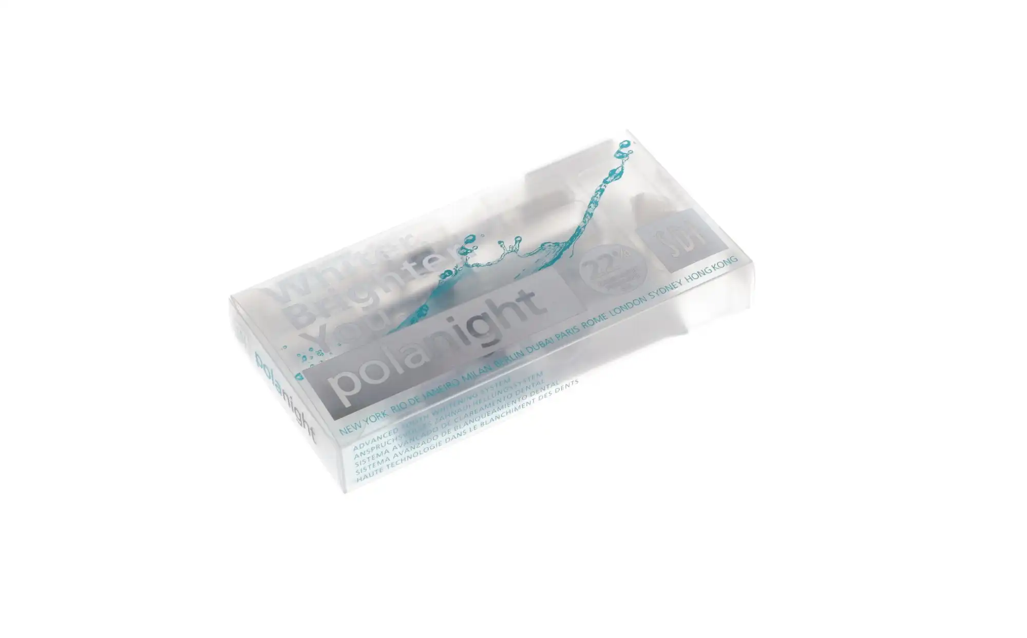 Pola Night Tooth Whitening System, 22% Carbamide Peroxide, Mini Kit, 1.3 g Syringes, Spearmint, 4/Pk, 7700110 thumbnail 5