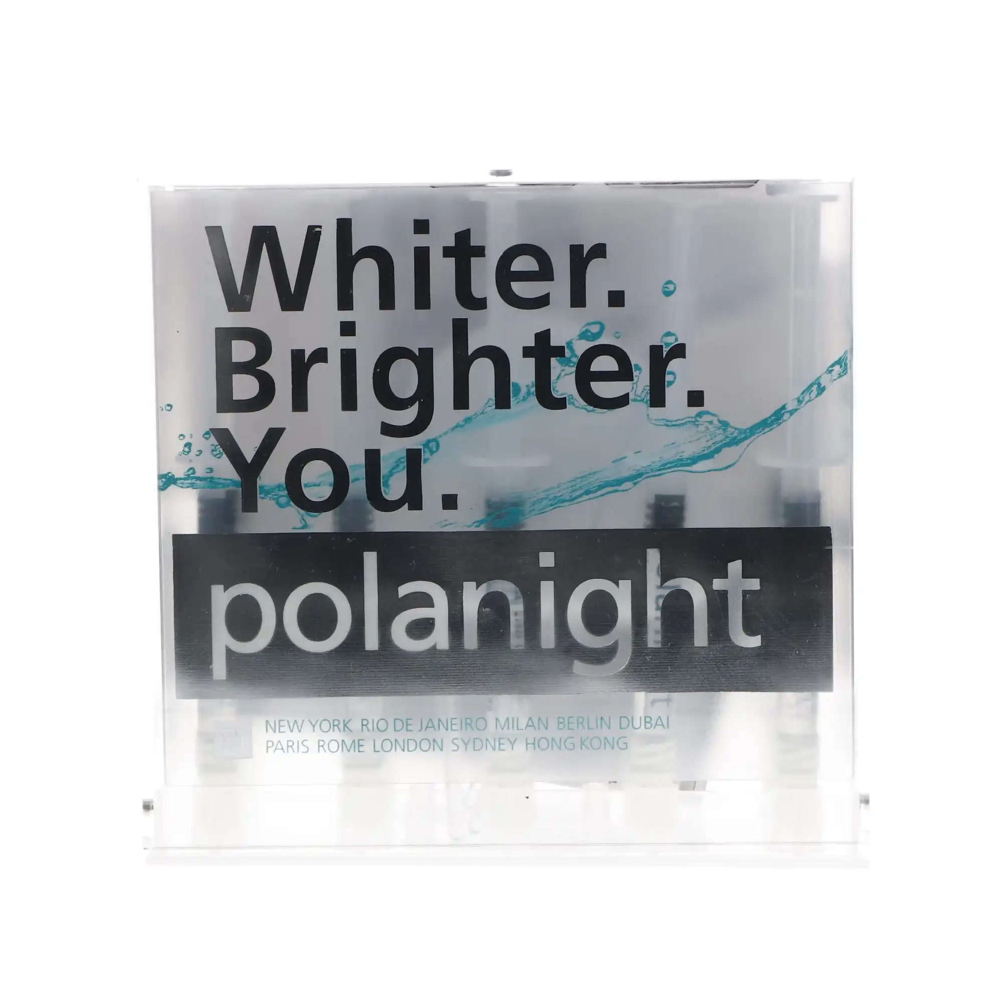 Pola Night Tooth Whitening System, 22% Carbamide Peroxide, Take-Home Syringe Kit, 1.3 g, 10/Pk, 7700111 thumbnail 6