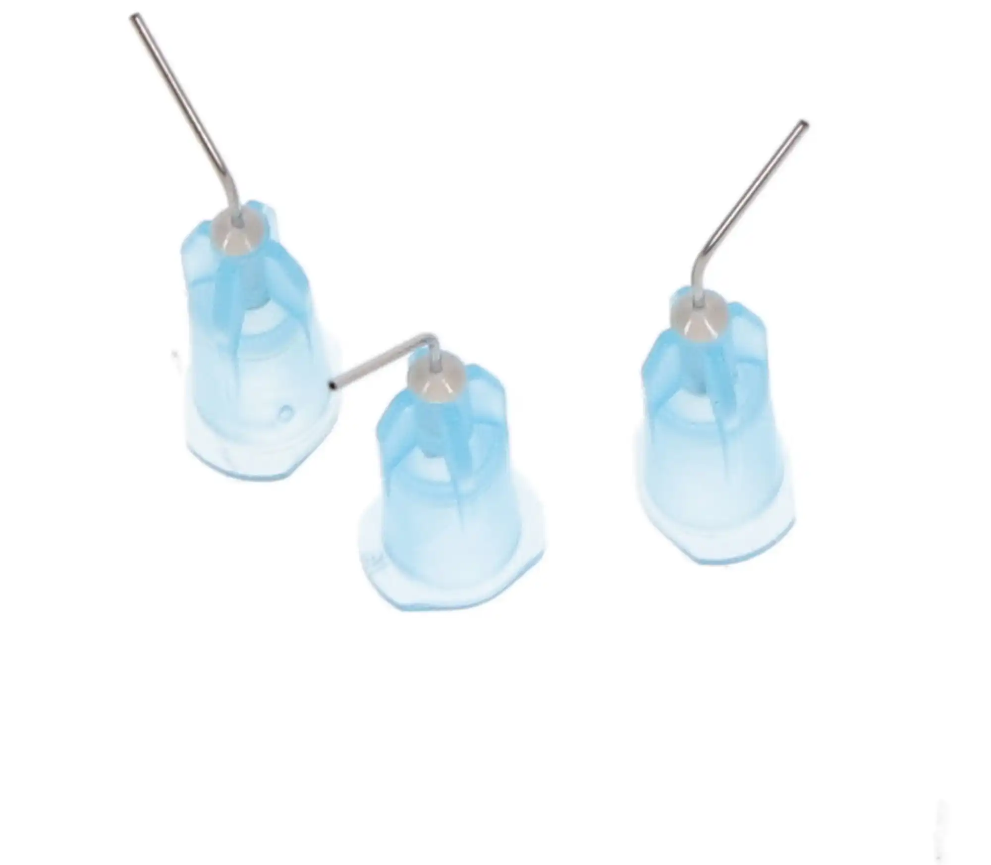 Pulpdent Pre-Bent Syringe Applicator Tips, 25 Gauge x 1/2", Light Blue, Luer Lock, 100/Pk, 25B100 thumbnail 7