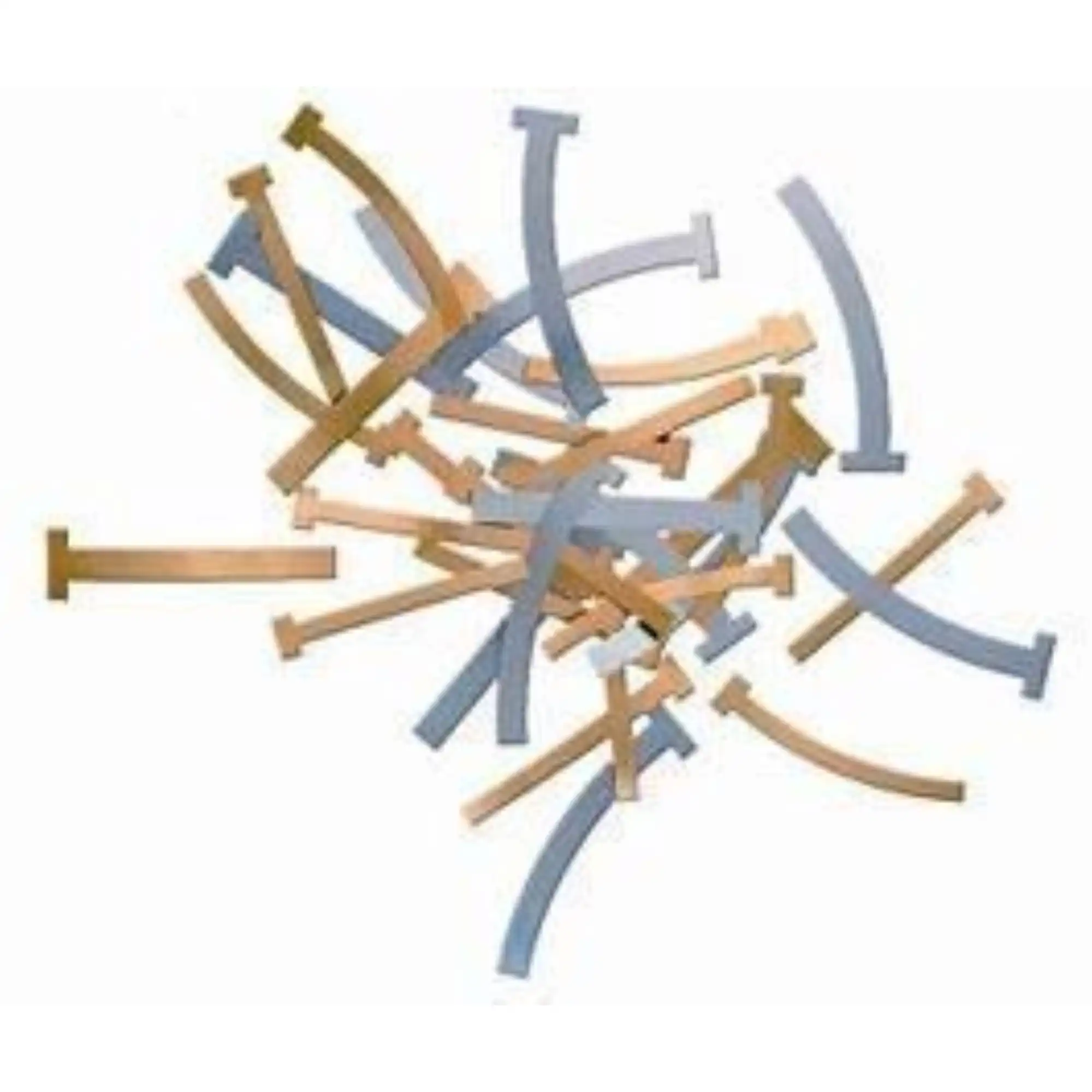 T-Bands, Stainless Steel, Curved/Narrow, 0.002" (0.05 mm) Thick, 100/Pk, BTSC/N thumbnail 5