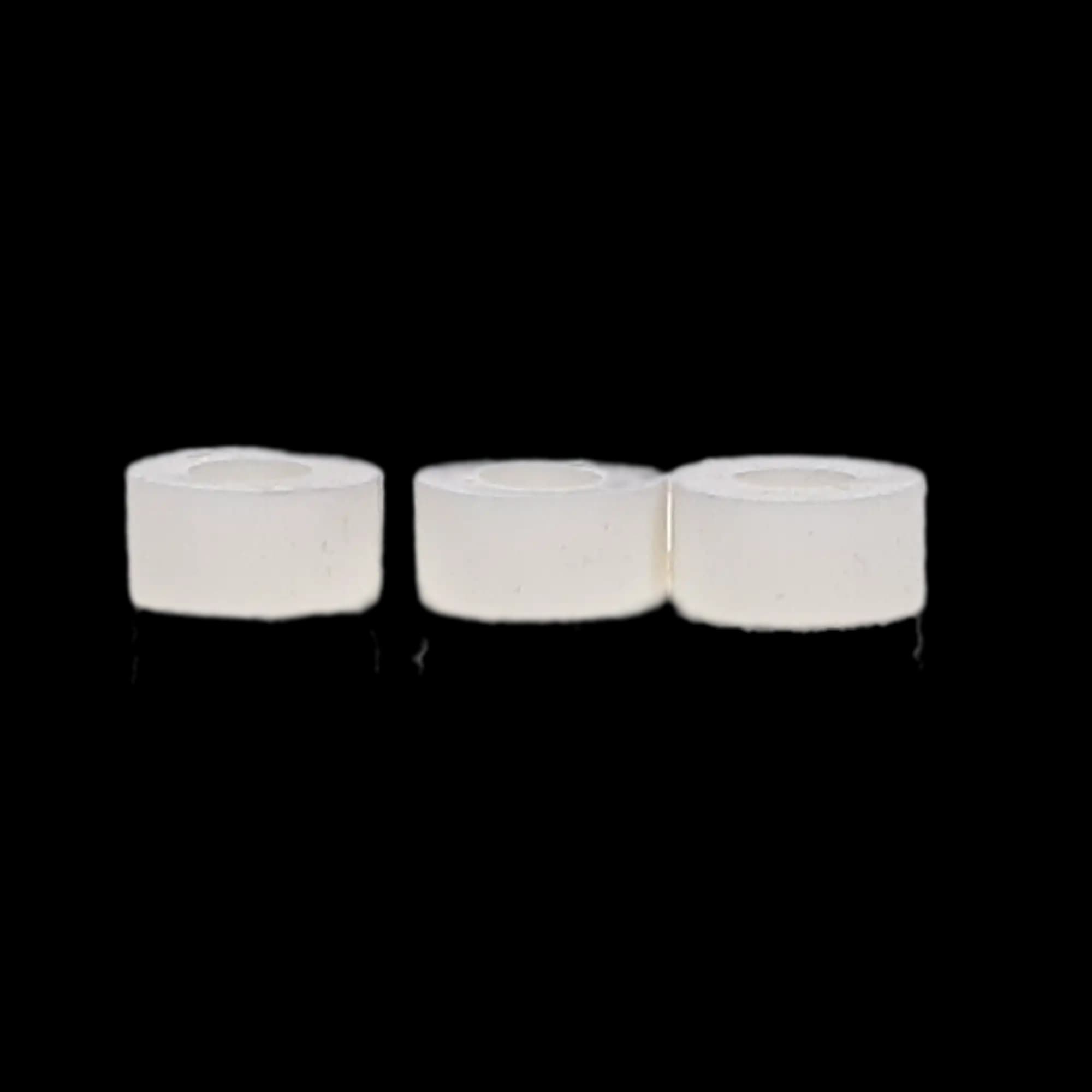 Pulpdent Silicone Code Rings, Standard, 1/8" ID x 1/8" Wide, White, 100/Pk, CR1 thumbnail 2