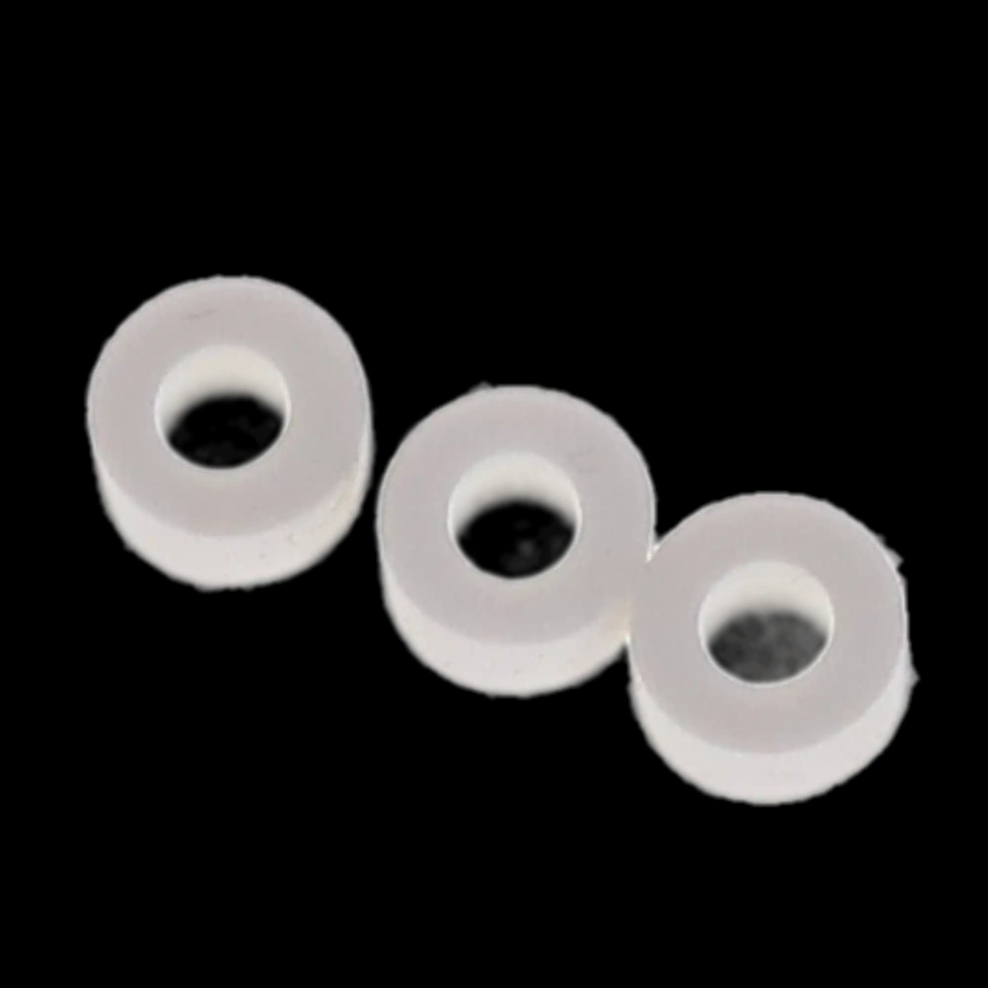 Pulpdent Silicone Code Rings, Standard, 1/8" ID x 1/8" Wide, White, 100/Pk, CR1 thumbnail 3