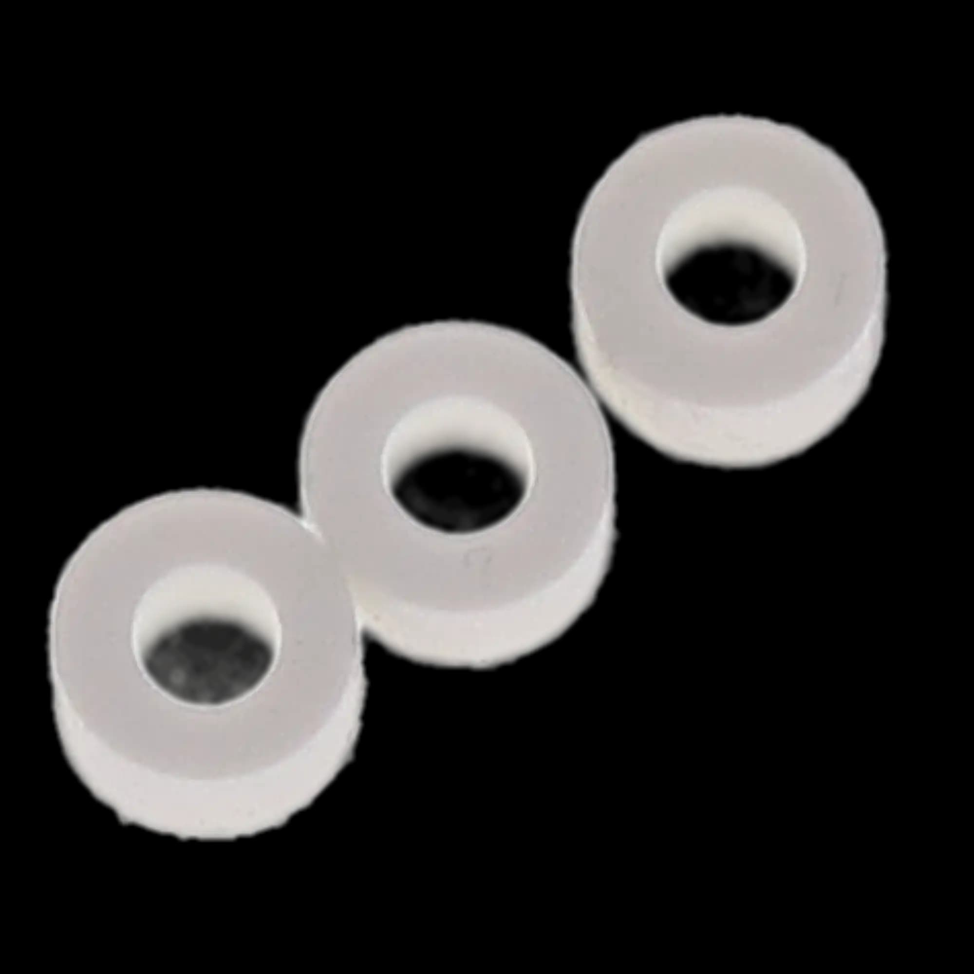 Pulpdent Silicone Code Rings, Standard, 1/8" ID x 1/8" Wide, White, 100/Pk, CR1 thumbnail 4