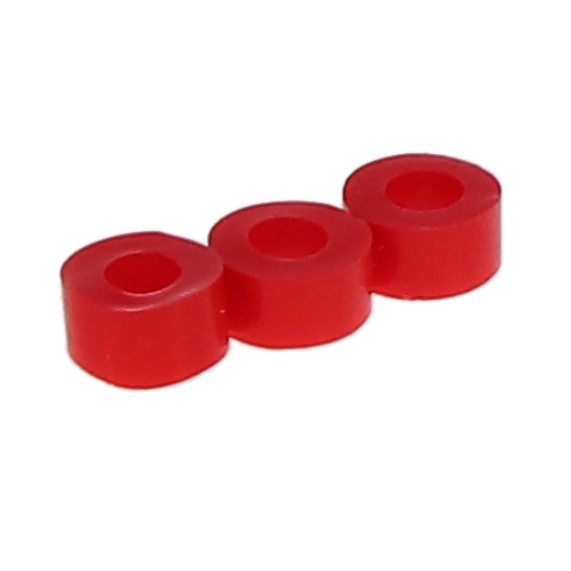 Pulpdent Silicone Code Rings, Standard, 1/8" ID x 1/8" W, Red, 100/Pk, CR4 thumbnail 3