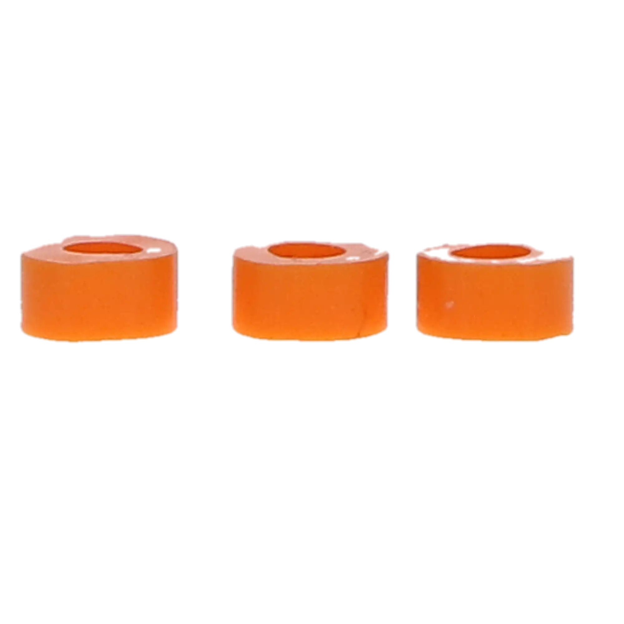 Pulpdent Silicone Code Rings, Standard, 1/8" ID x 1/8" Wide, Orange, 100/Pk, CR9 thumbnail 2
