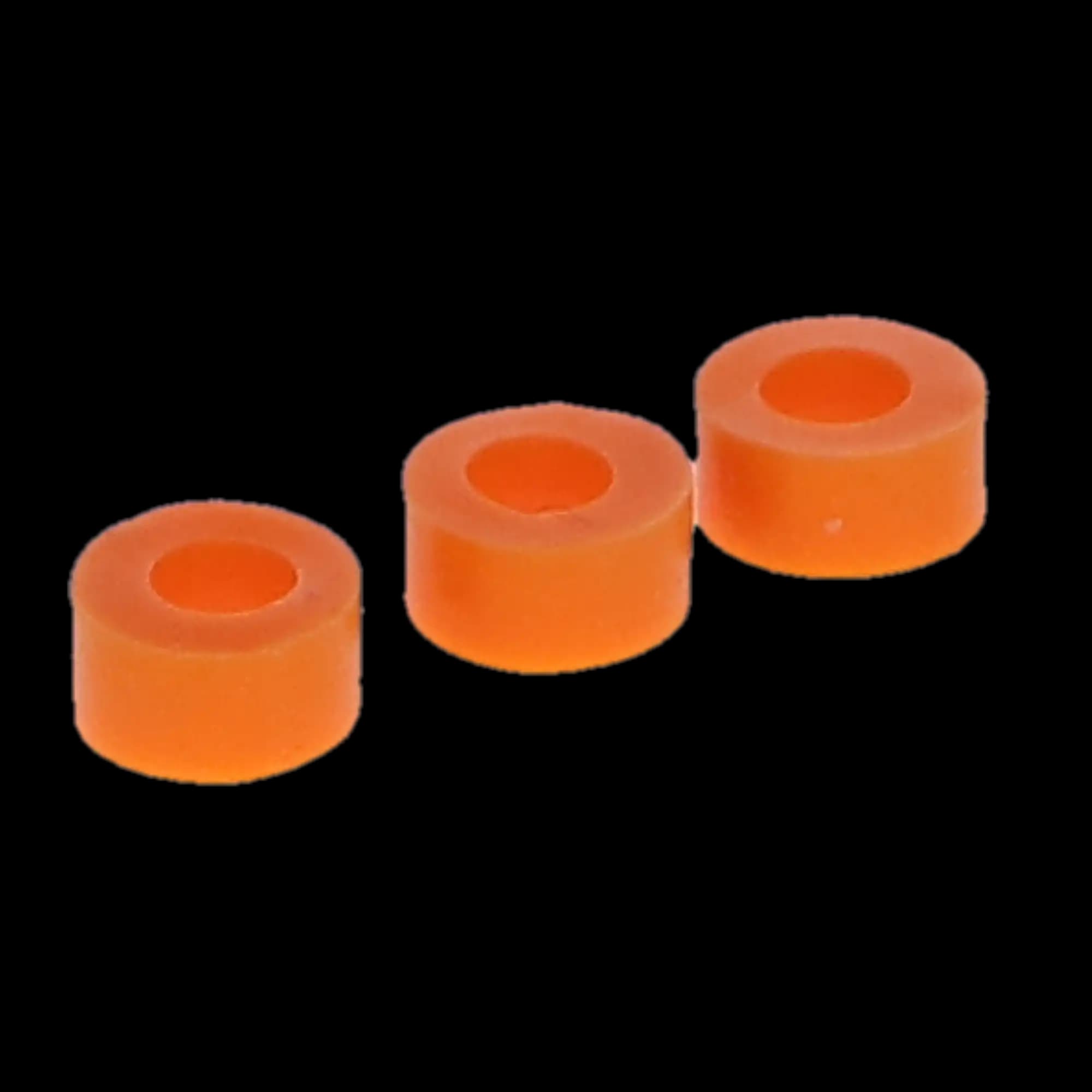 Pulpdent Silicone Code Rings, Standard, 1/8" ID x 1/8" Wide, Orange, 100/Pk, CR9 thumbnail 3
