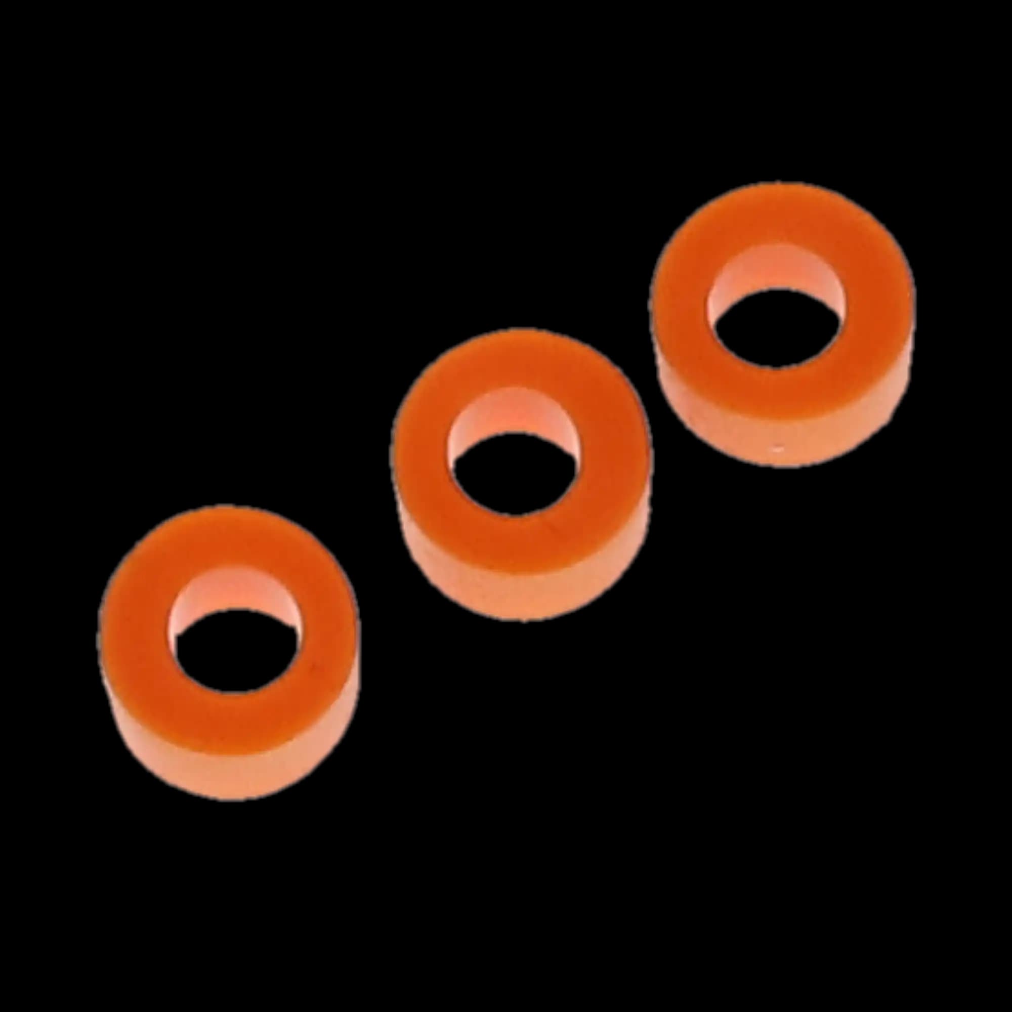 Pulpdent Silicone Code Rings, Standard, 1/8" ID x 1/8" Wide, Orange, 100/Pk, CR9 thumbnail 4