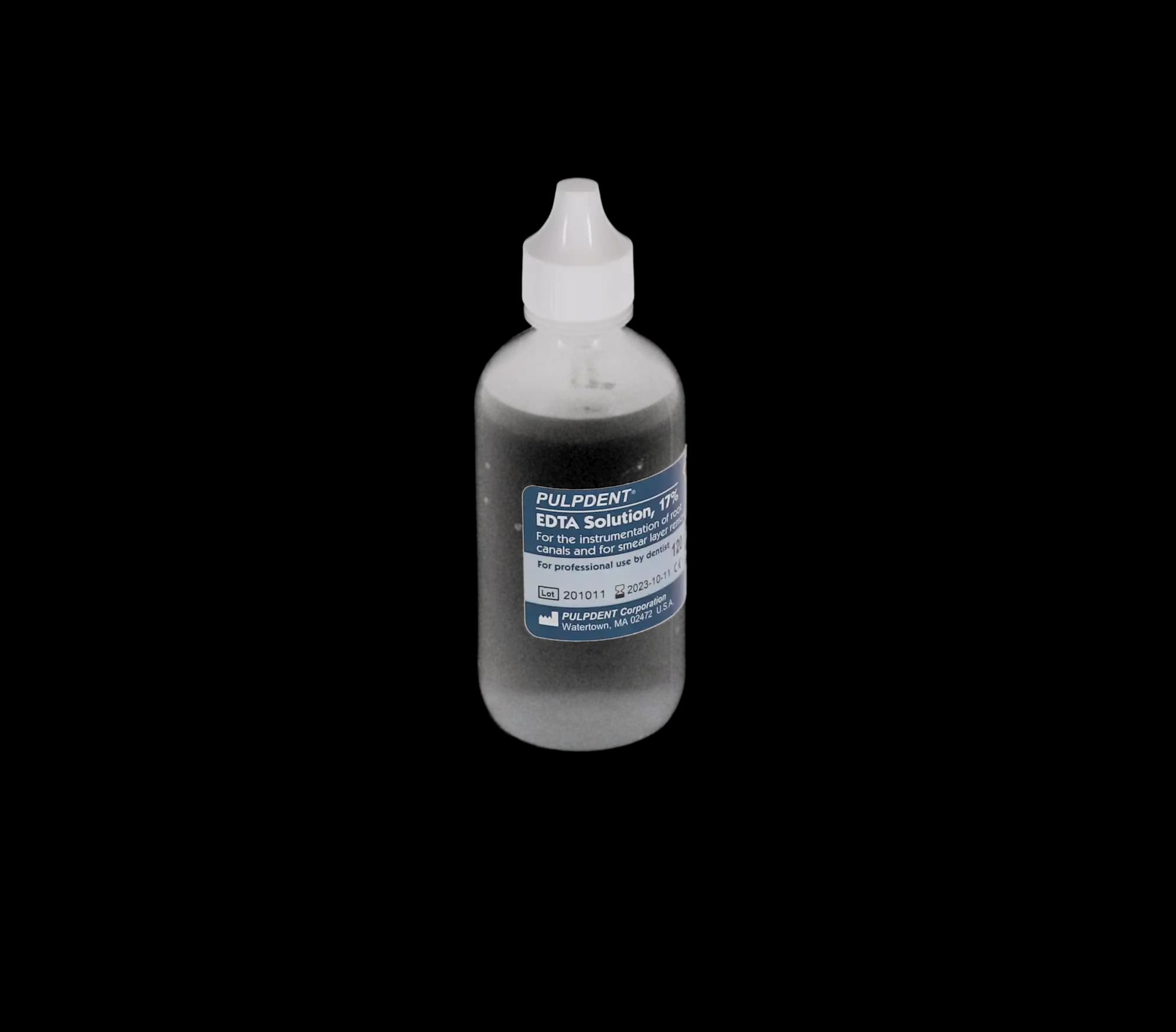 Pulpdent EDTA 17% Solution, Neutral pH Chelating Agent, 120 ml Bottle, EDTA-120 thumbnail 4