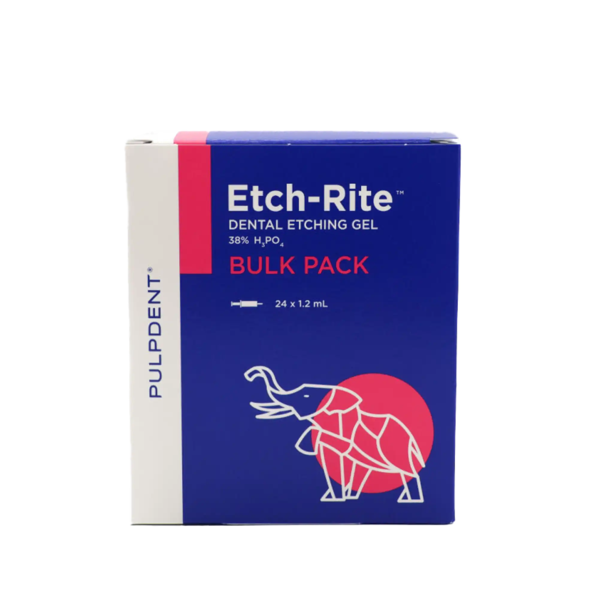 Etch-Rite Dental Etching Gel, 38% Phosphoric Acid, Blue, Thixotropic, Bulk Pack, 1.2 mL Syringe, 24/Pk, ET-24 thumbnail 10