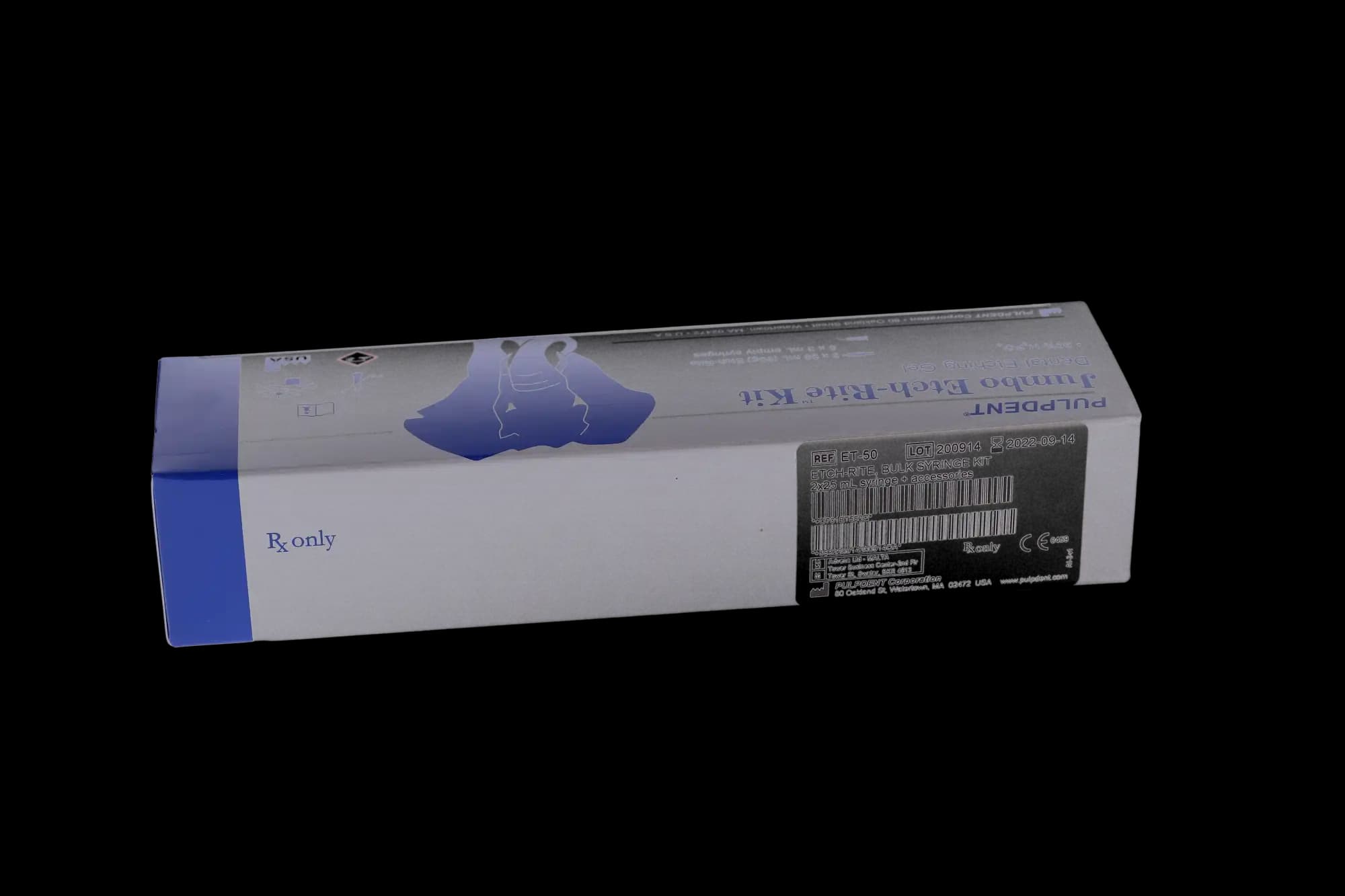 Etch-Rite 38% Phosphoric Acid Etching Gel, Jumbo Syringe Kit, Blue, 2 x 25 mL Syringes with 5 x 3 mL Empty Syringes and 50 Tips, ET-50 thumbnail 11